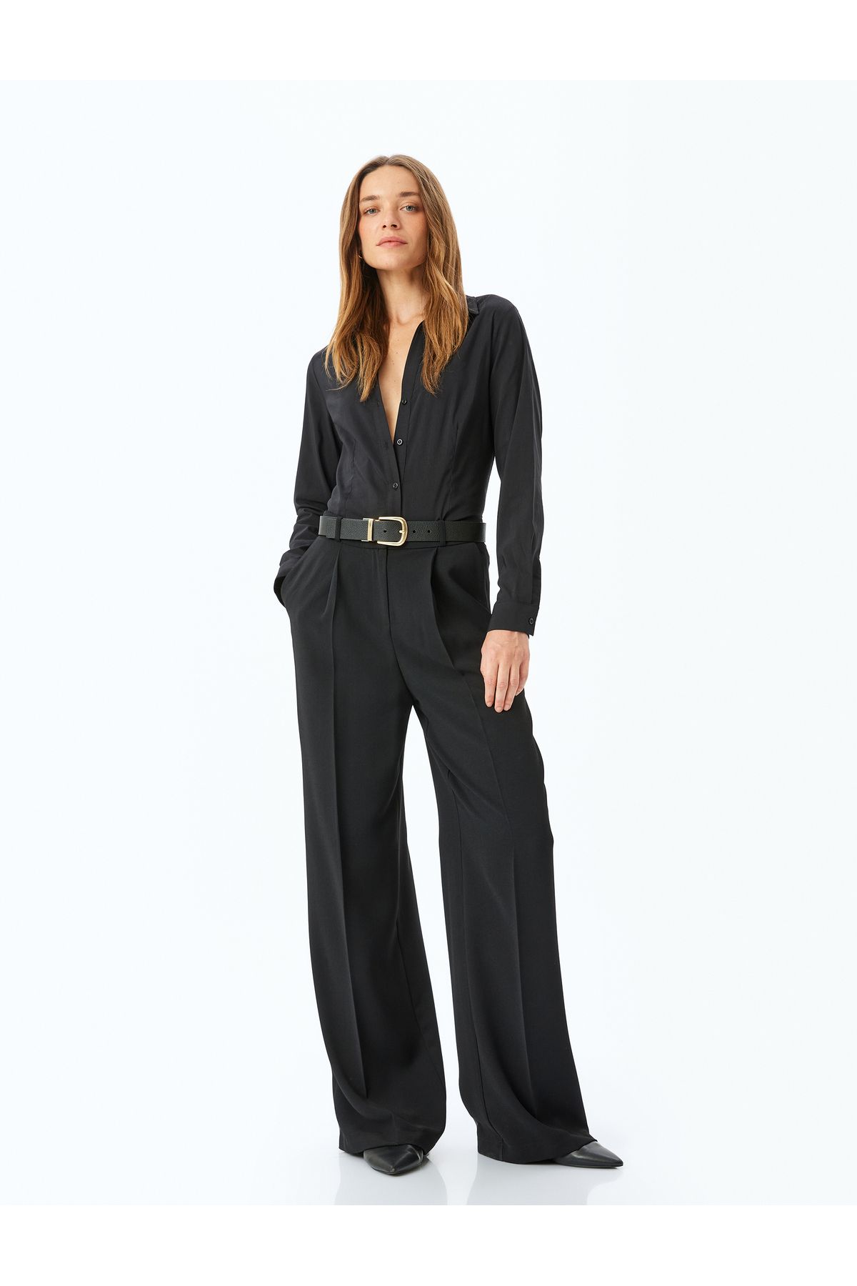 Koton Yeni Sezon Uzun Kollu Slim Fit Klasik Poplin Gömlek