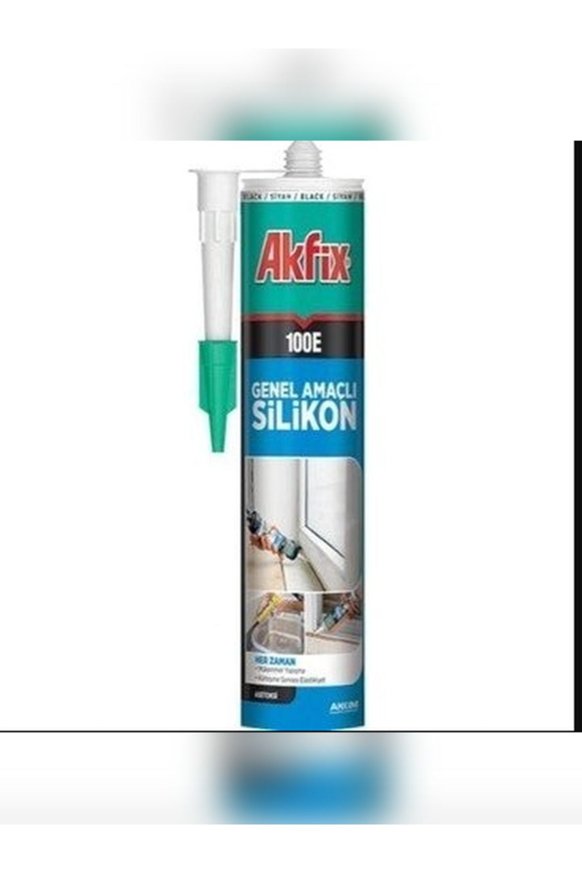 Akfix AKFİX 100E GENEL AMAÇLI SİLİKON BEYAZ 280ML