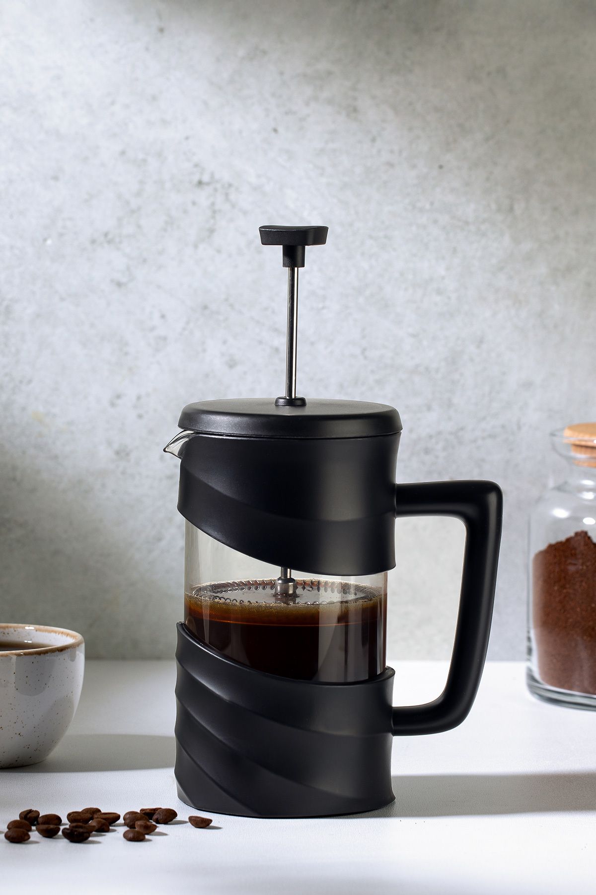 Nehir Violet 350 ML Borosilikat French Press