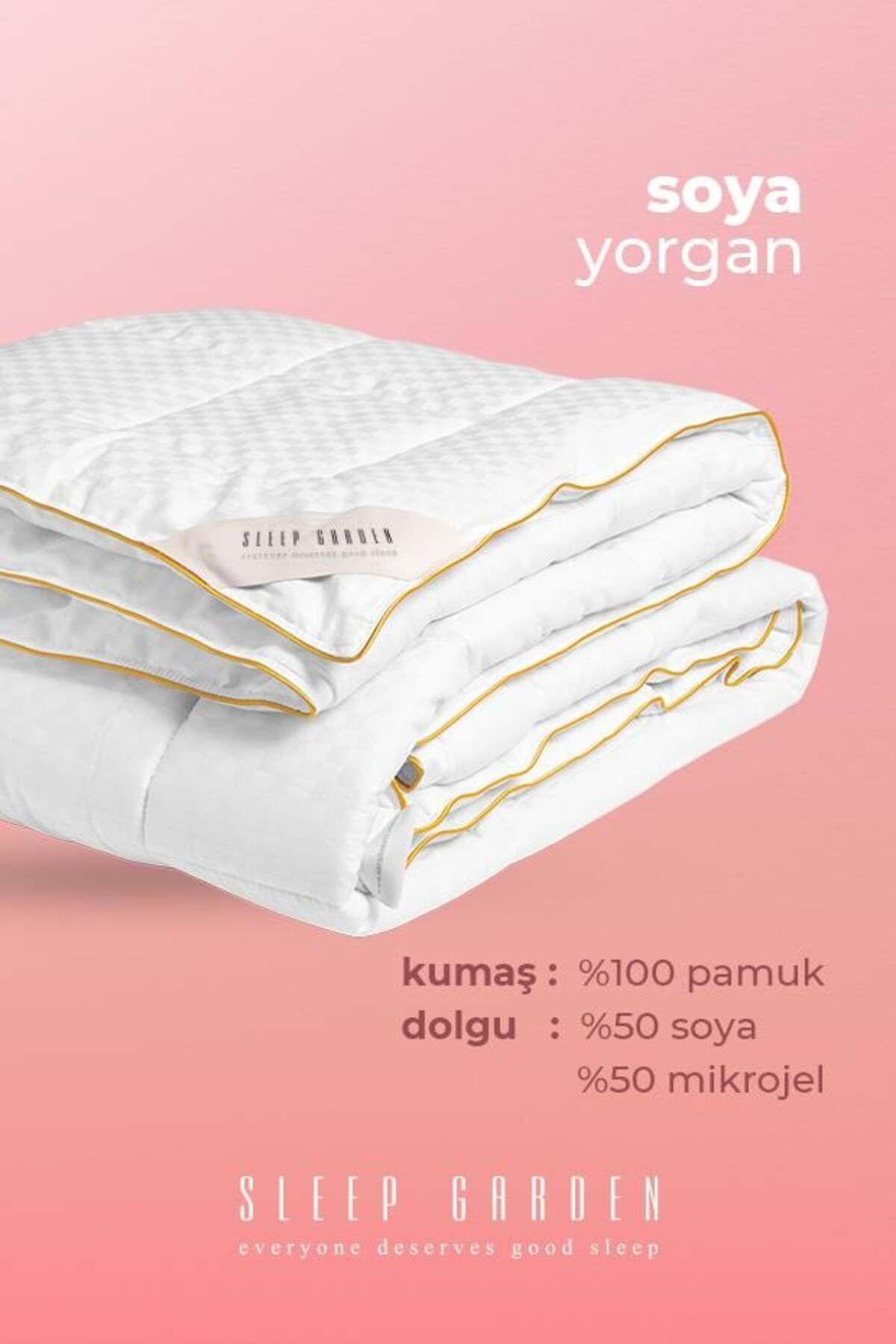 Sleep Garden SOYA YORGAN BİYELİ TEK KİŞİLİK 155X215 TELA ÇANTALI