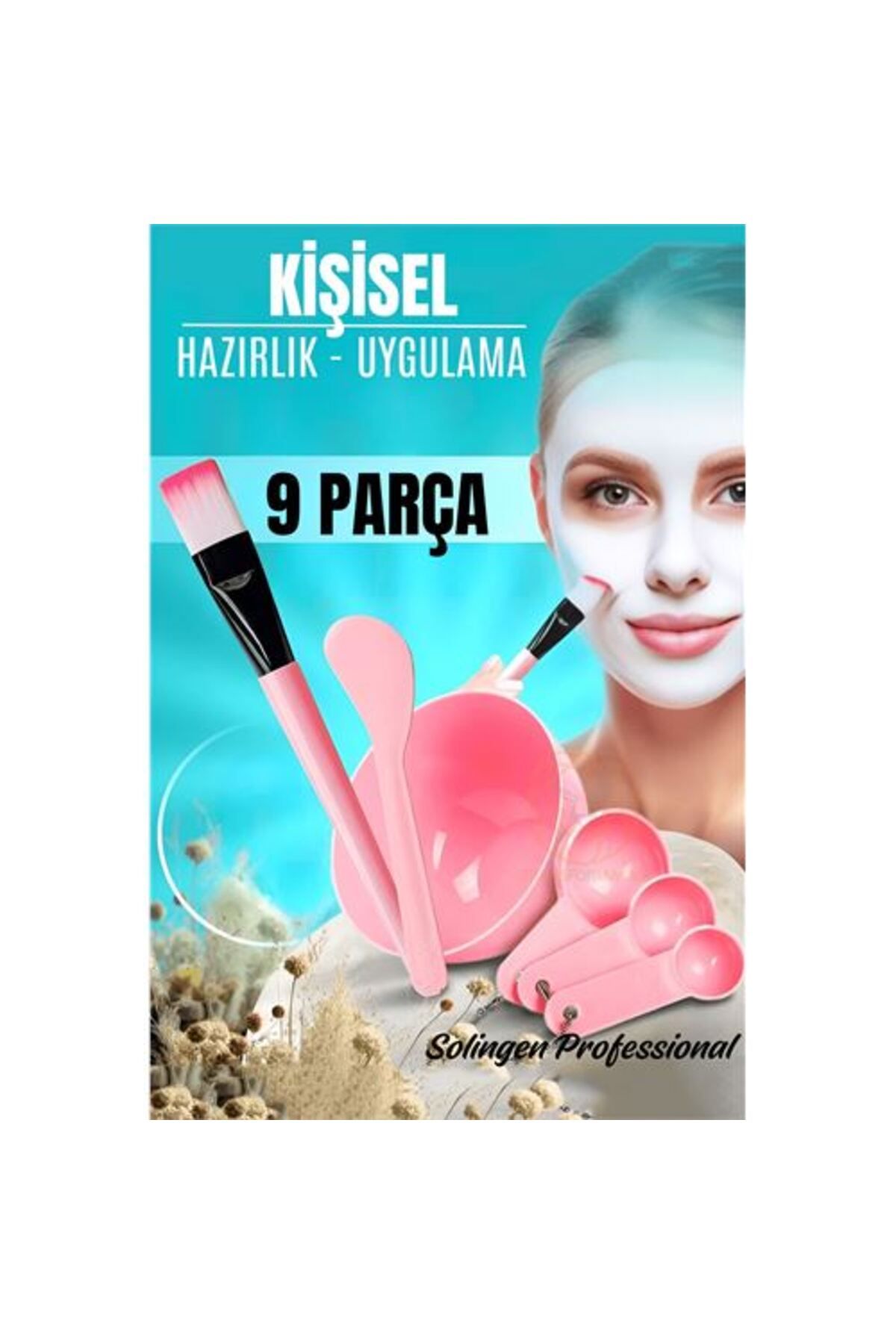 Havenmart ModaCar 9 Parça Maske Hazırlama Karıştırma Kiti Solingen Professional