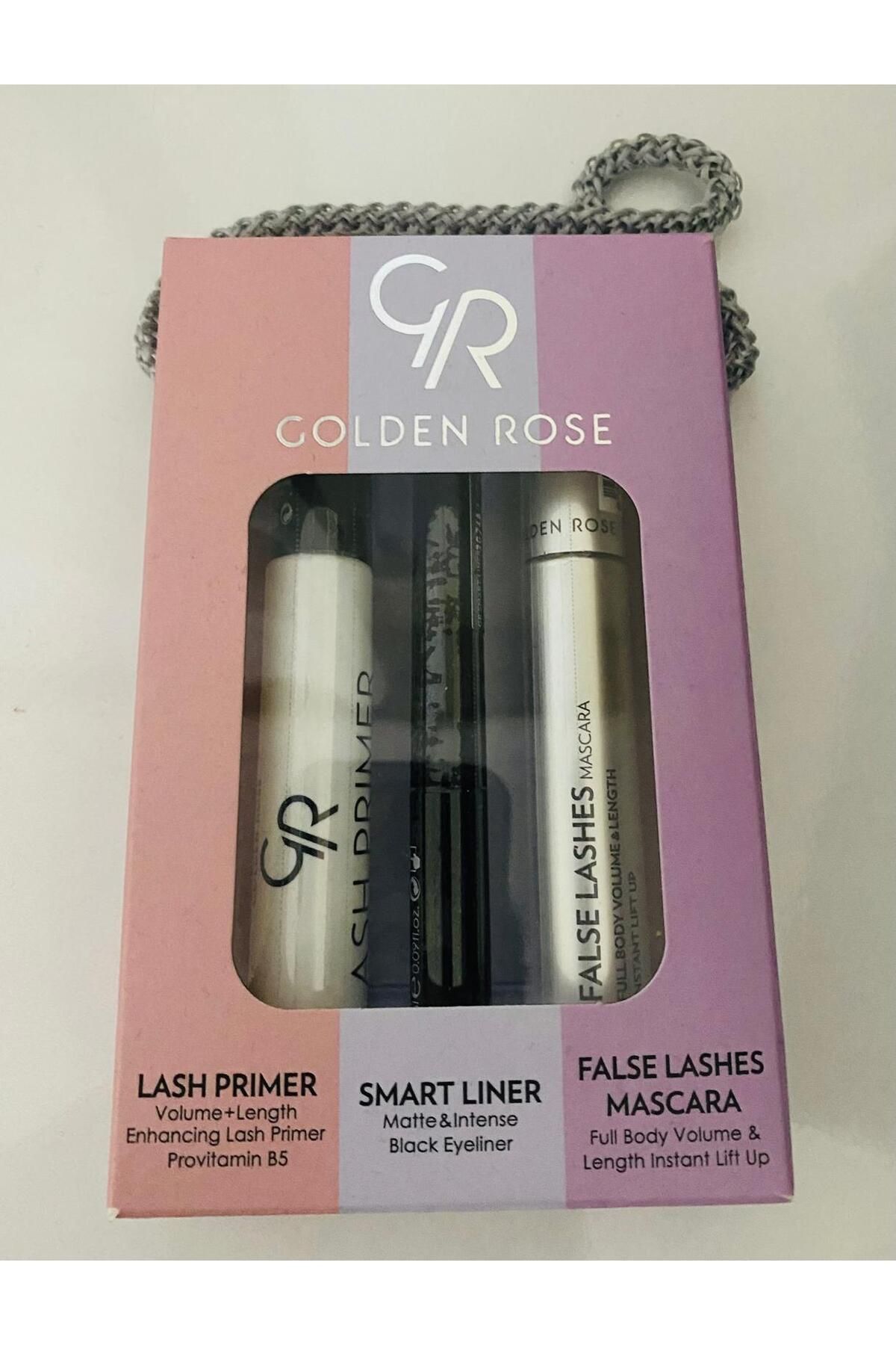 Golden Rose Lash Primer-Smart Liner- False Lashes Mascara