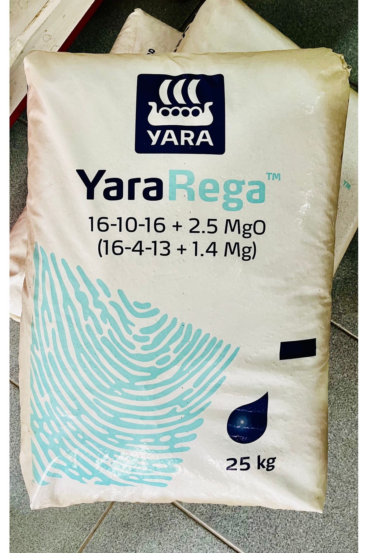 YARAREGA 16-10-16+2.5Mg0 25 Kg Granül Toprak Damlama Gübresi  Bitki Besini ve Vitamin