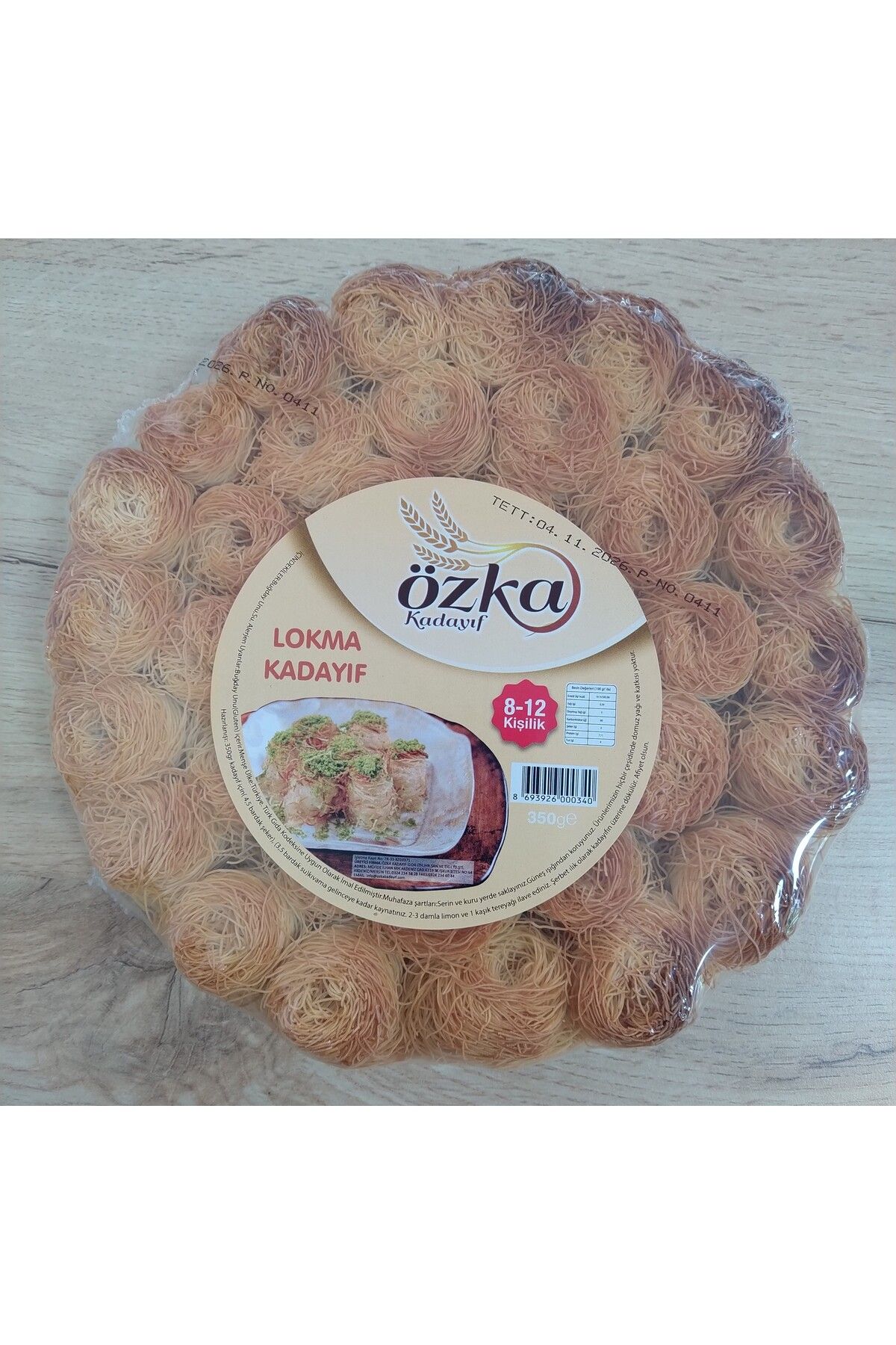 Özka ÖZKA Lokma Kadayıf 350gr