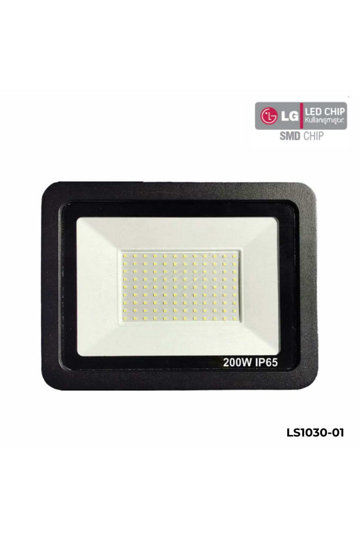 Marka Luster 200W Smd Projektör 6500K Beyaz Işık 1800Lümen