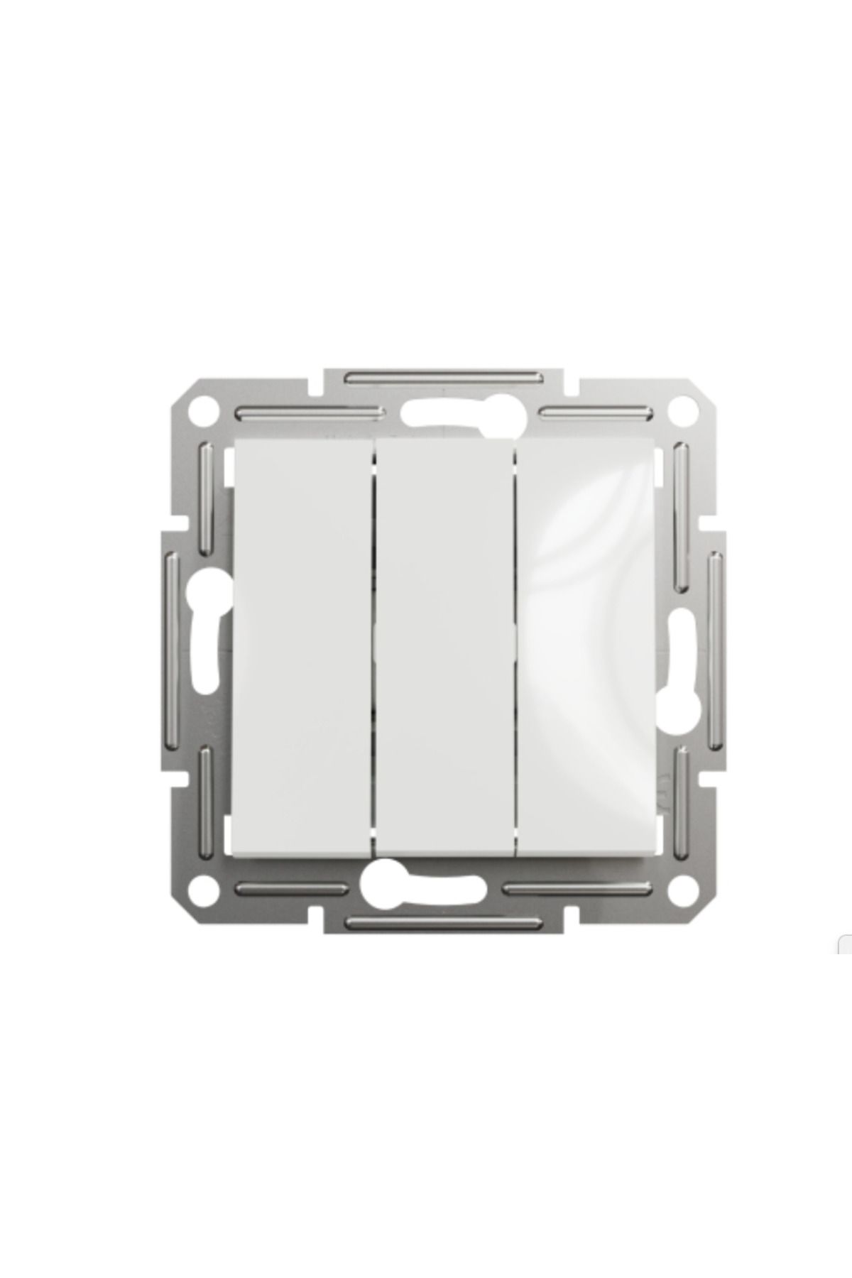 Schneider Electric-Schneider Asfora White Triple Switch 5
