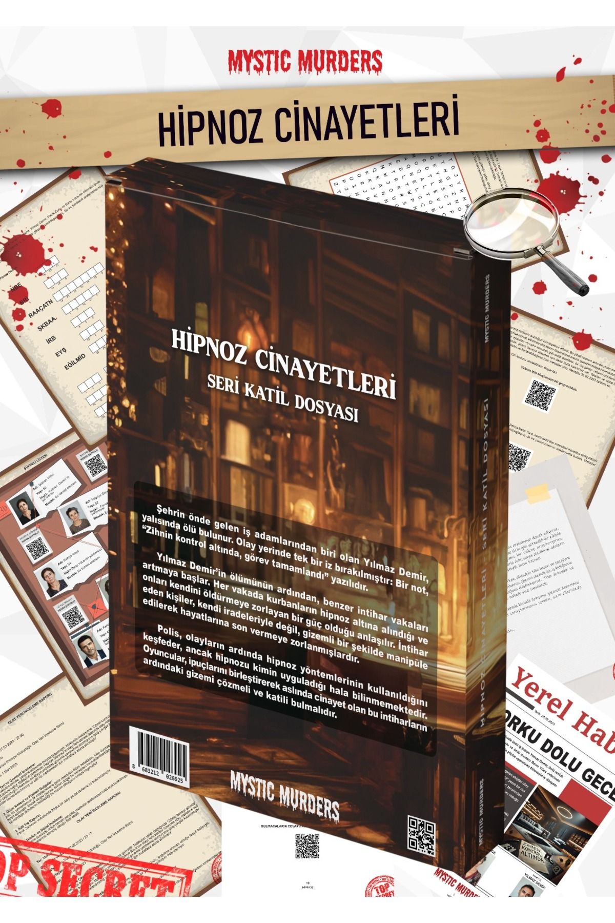 Mystic Murders-Hypnosis Murder Serial Killer Game-Detective Game - Find the Killer Game 2