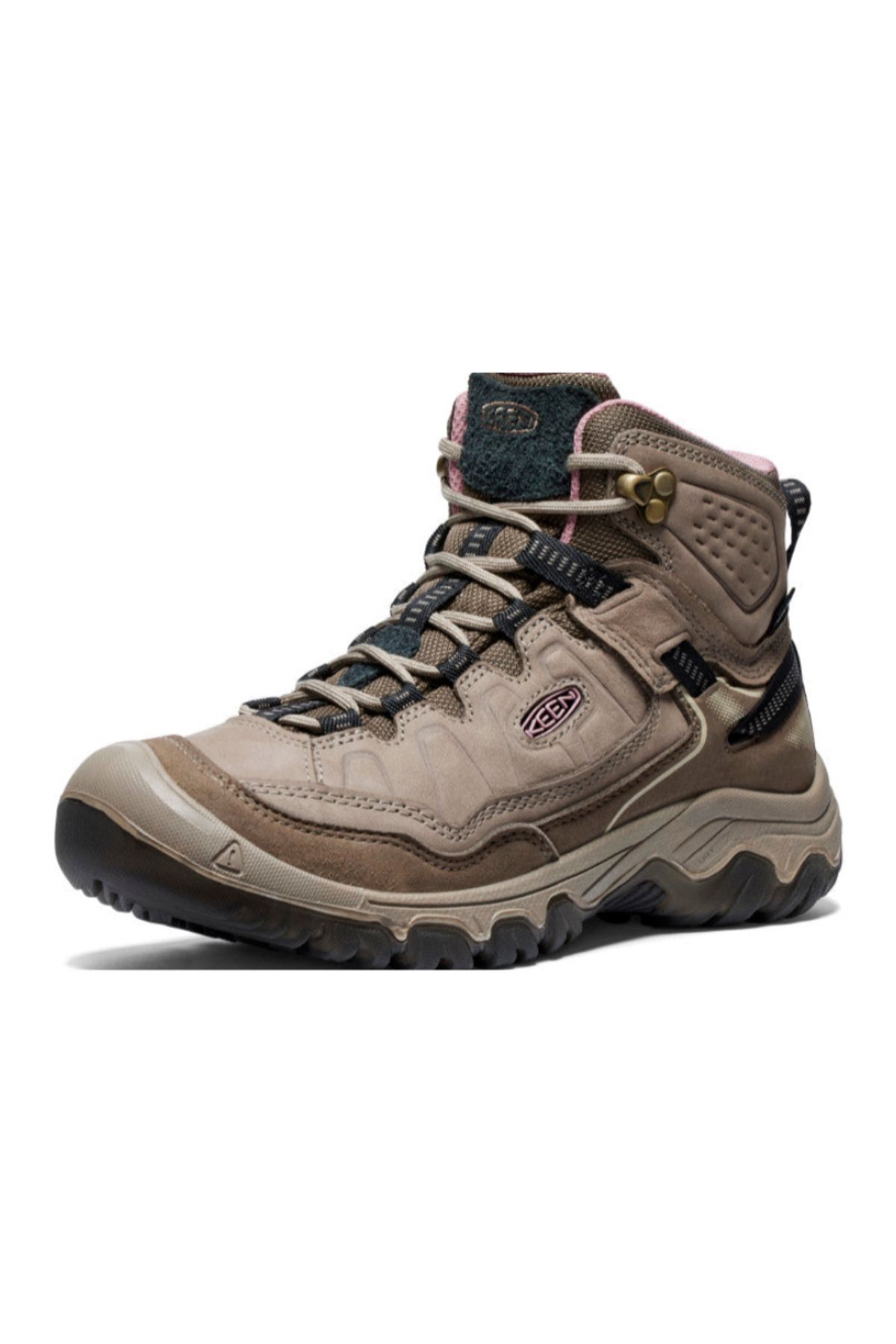 Keen Targhee IV Mid KeenDryGtx Su Geçirmez Kadın Bot Brindle/Nostalgia Rose