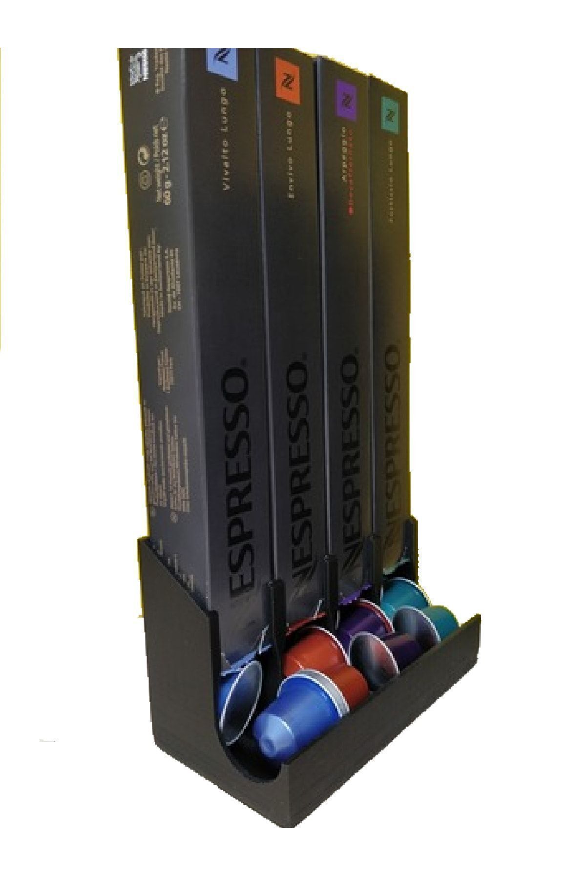 Goplast Premium 4'lü Nespresso Kapsül Kahve Tutucu-düzenleyici Nespresso Kapsül Kahve Standı 4'lü