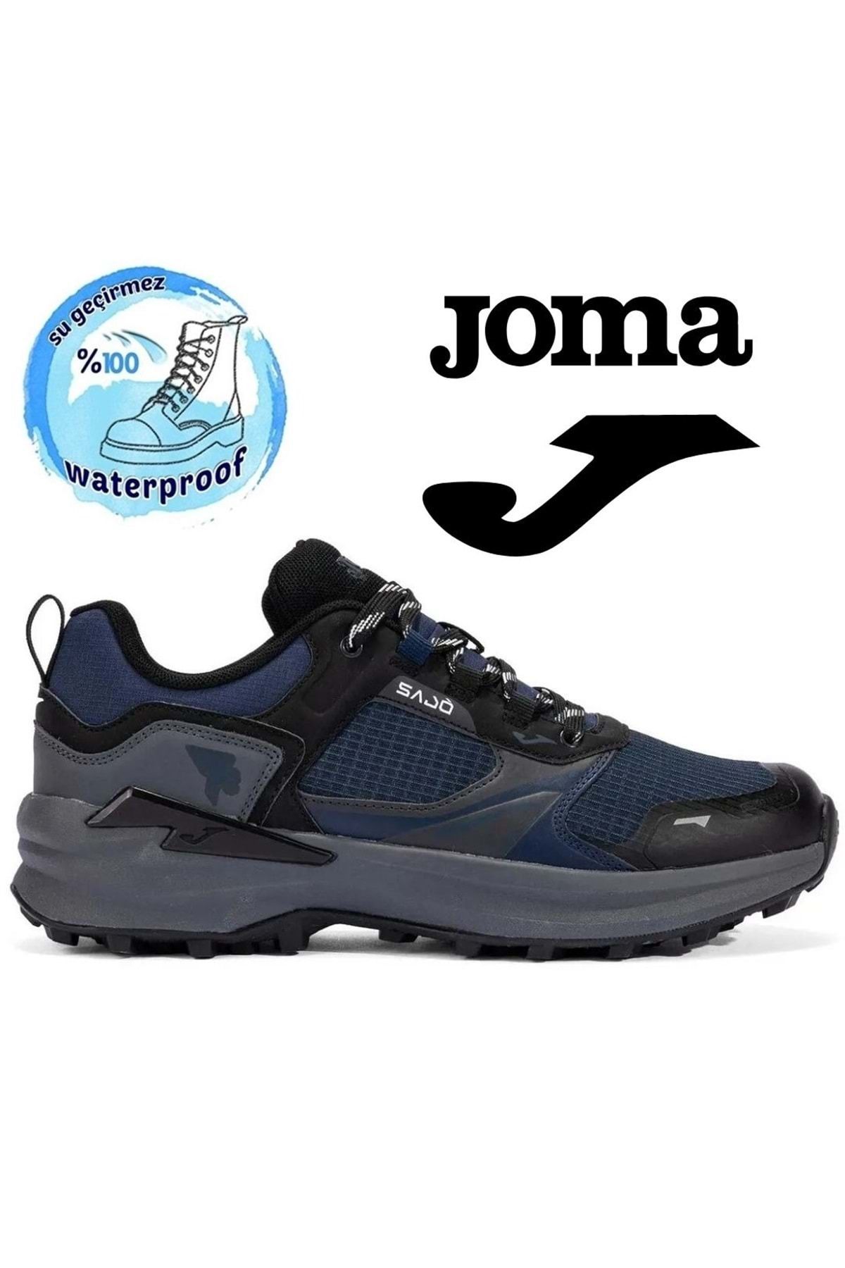 Kids Club Shoes Joma Sajo AISLATEX® Waterproof Su Geçirmez Trail Trekking Yürüyüş Erkek Spor ayakkabı LACİVERT