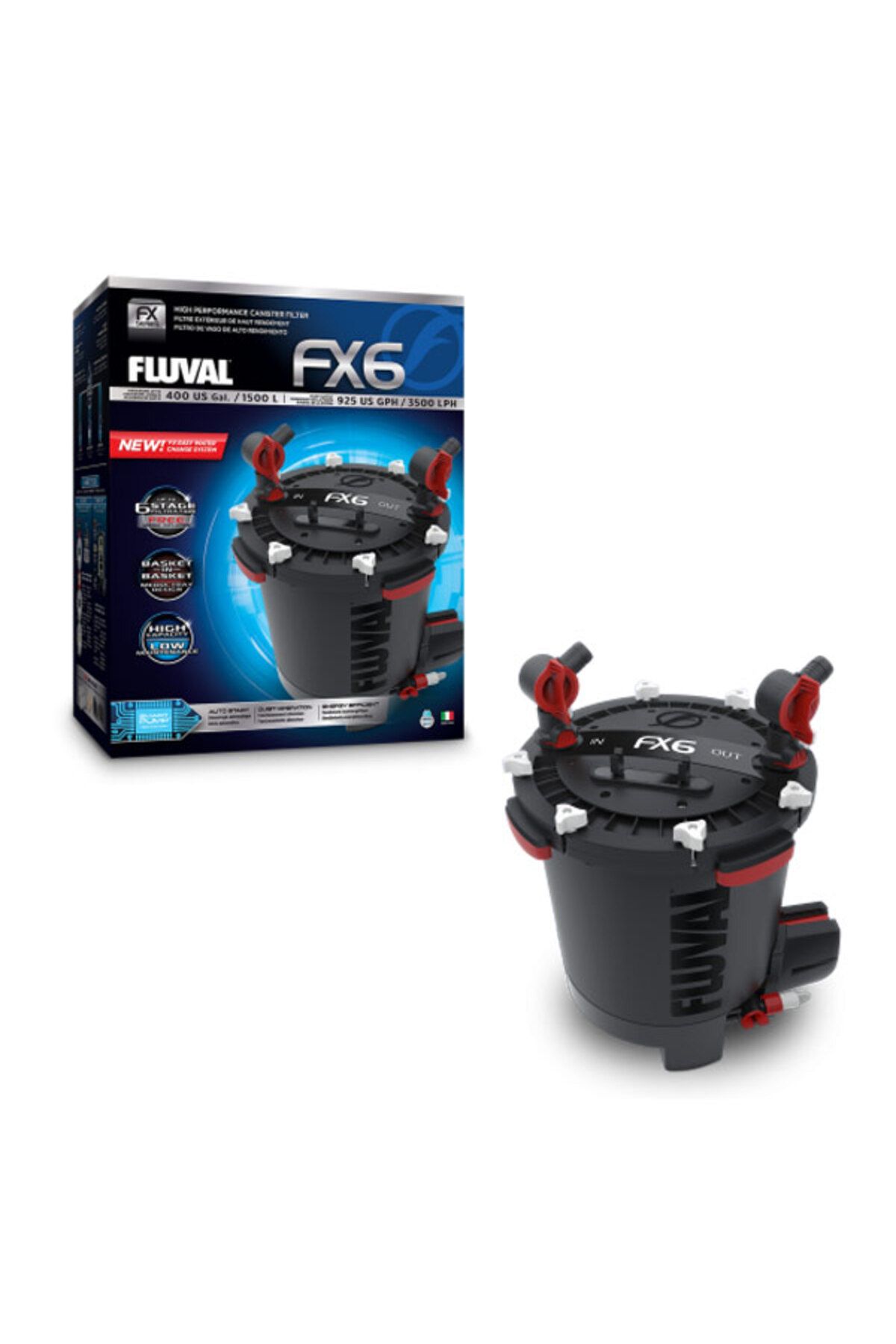 Hagen Fluval FX6 Akvaryum Dış Filtre 3500 Lh 524130