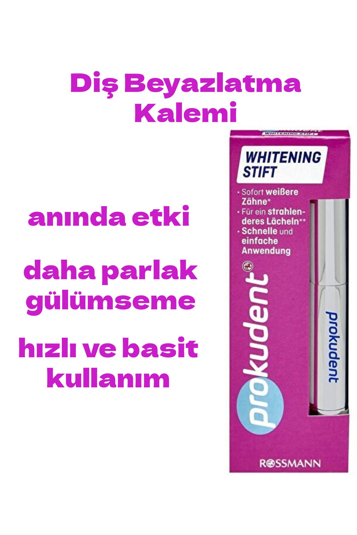 ROSSMANN Diş Beyazlatıcı Stick 4ml