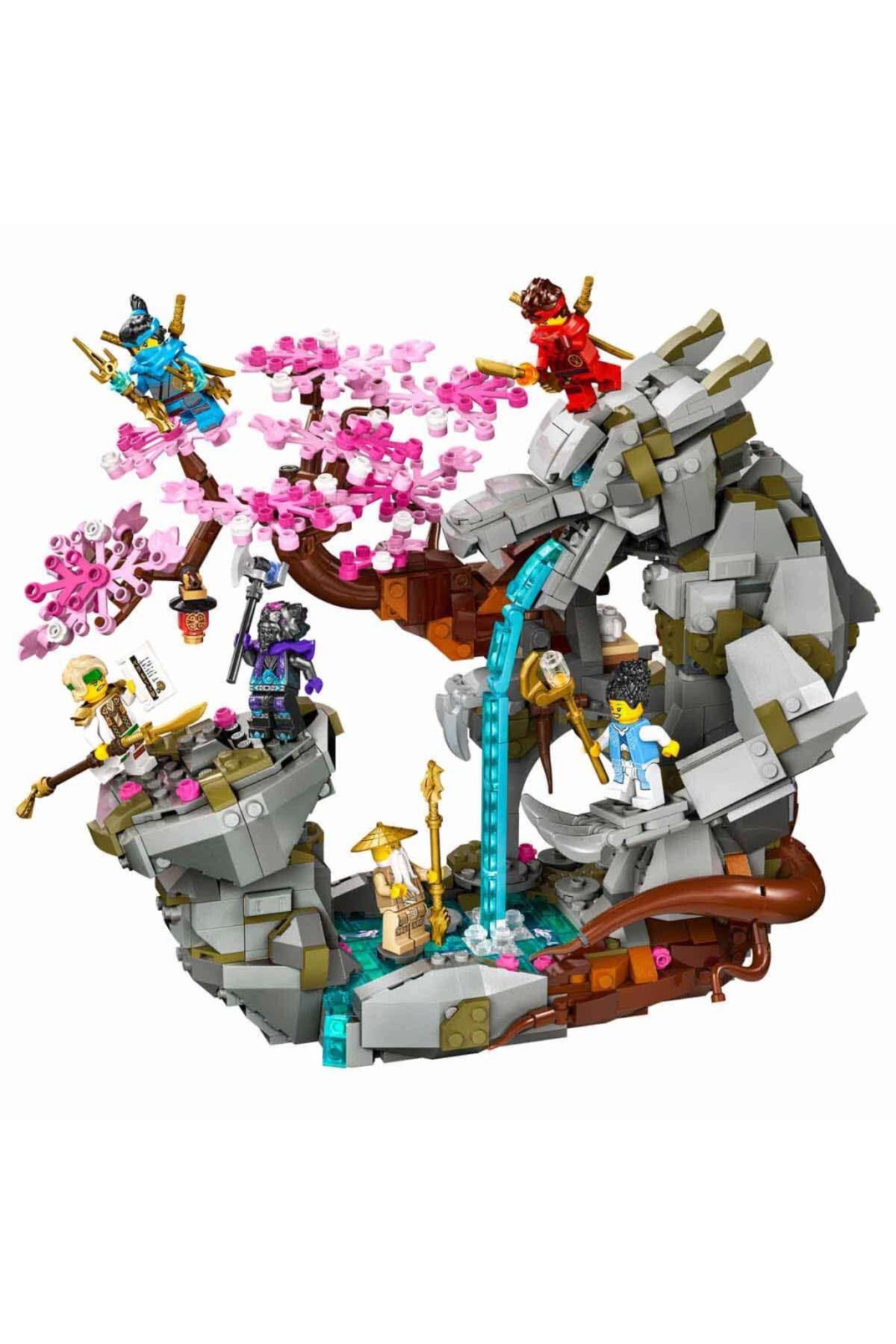 NW NessiWorld Nessiworld LEGQ NINJAGO Ejderha Taşı Tapınağı 71819