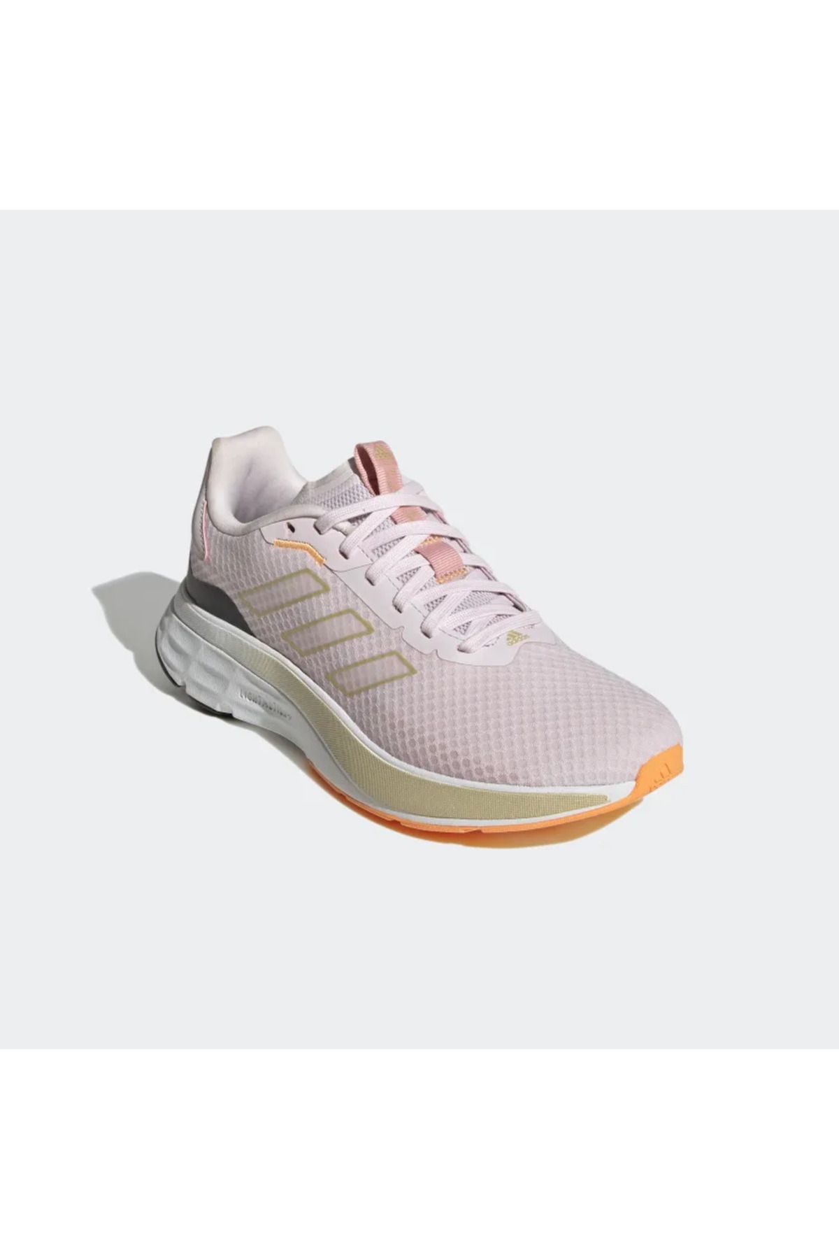 کفش پیاده روی صورتی زنانه پودر سرعت GX0573 اورجینال adidas