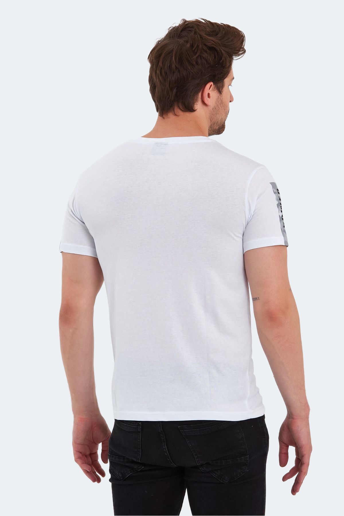 تیشرت مردانه پادراو سفید Slazenger