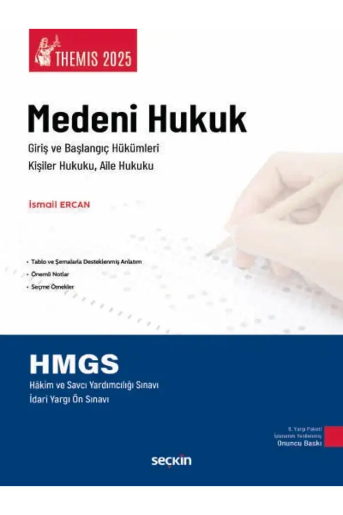 Seçkin Yayıncılık THEMIS – Medeni Hukuk I Konu Kitabı Başlangıç Hükümleri, Kişiler Hukuku ve Aile Hukuku İsmail Ercan