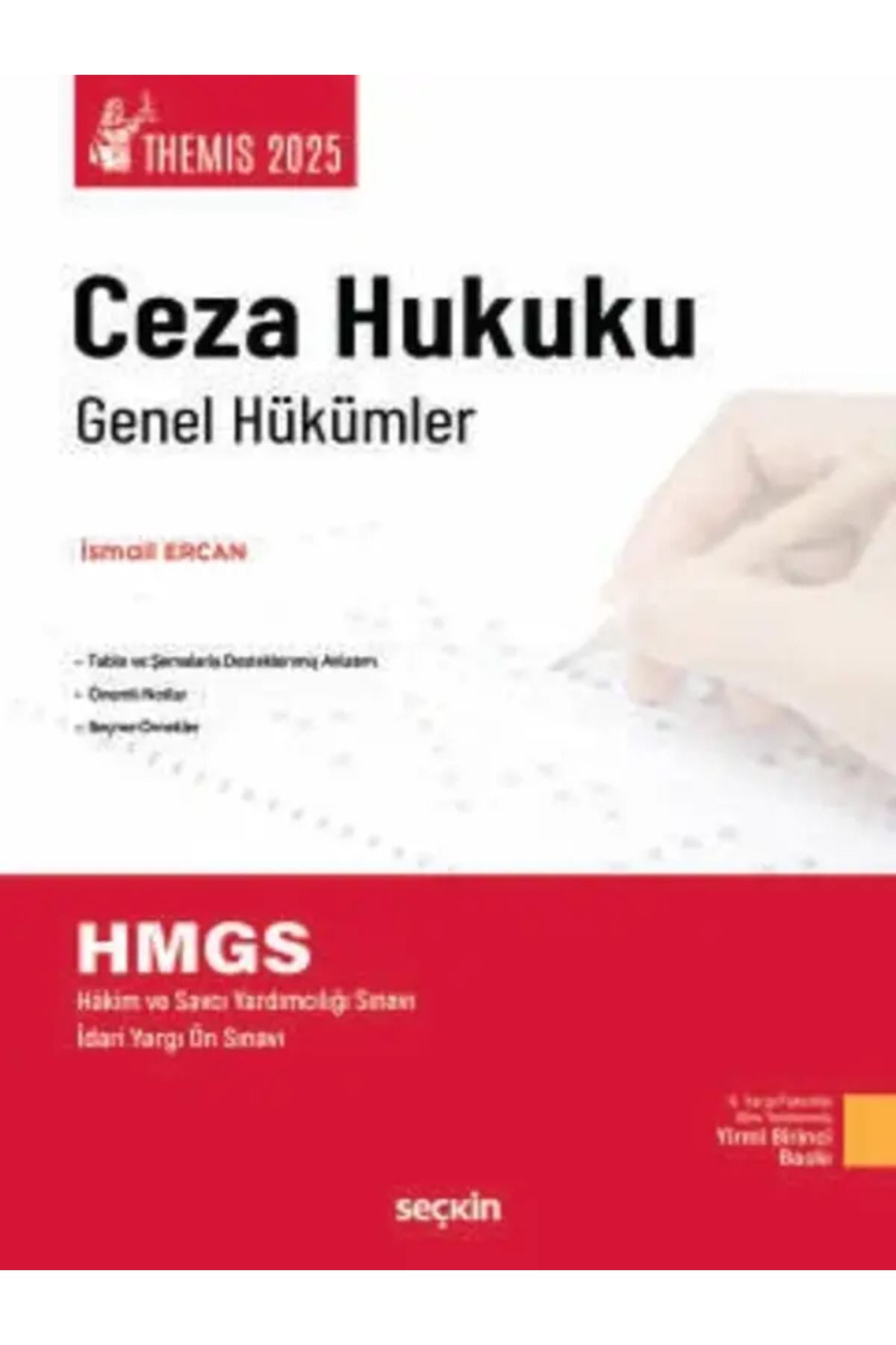 Seçkin Yayıncılık THEMIS – Ceza Hukuku Genel Hükümler Konu Kitabı İsmail Ercan