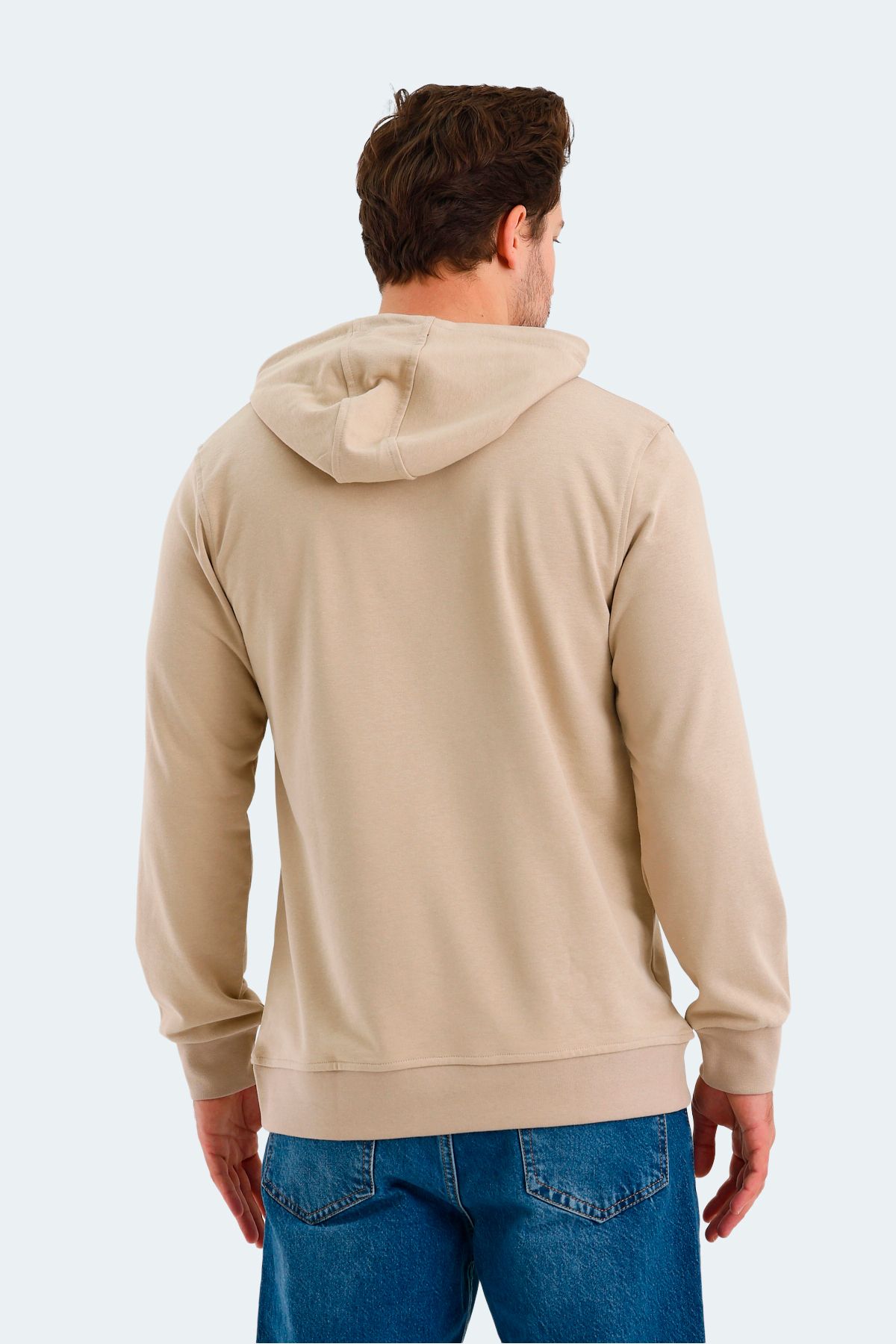 Obra In Sweatshirt مردانه بژ Slazenger