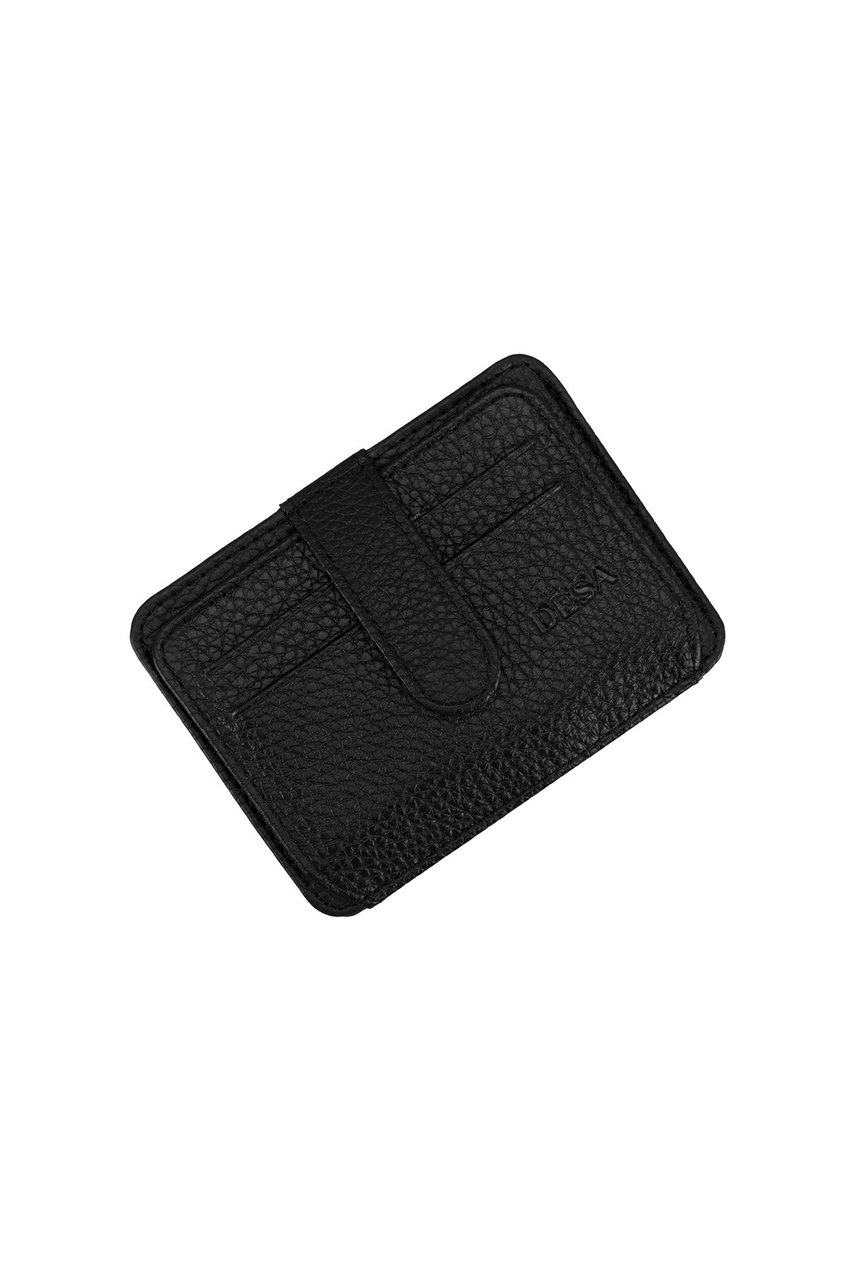 Desa-Lerona Black Leather Card Holder 4