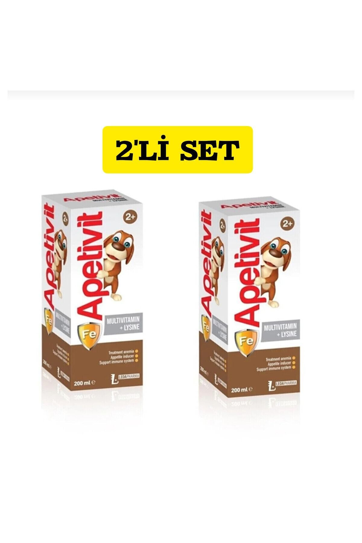 LedaPharma-Apetivit Multivitamin - 200ml X 2 Pieces 2
