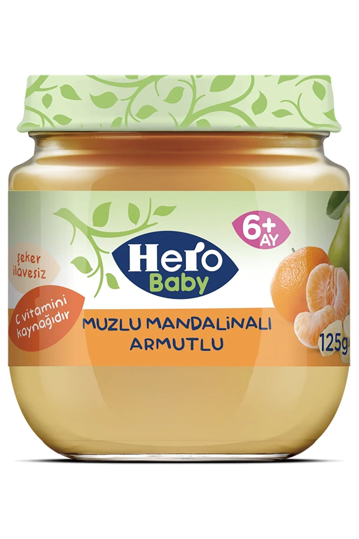 Hero Baby Muz Mandalına Armut Kavannoz Mama 125 gr