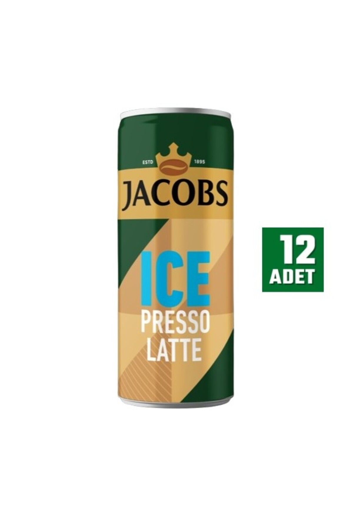 Nescafe Jacobs Ice Presso Latte Kahveli Sütlü İçecek (12 ADET)