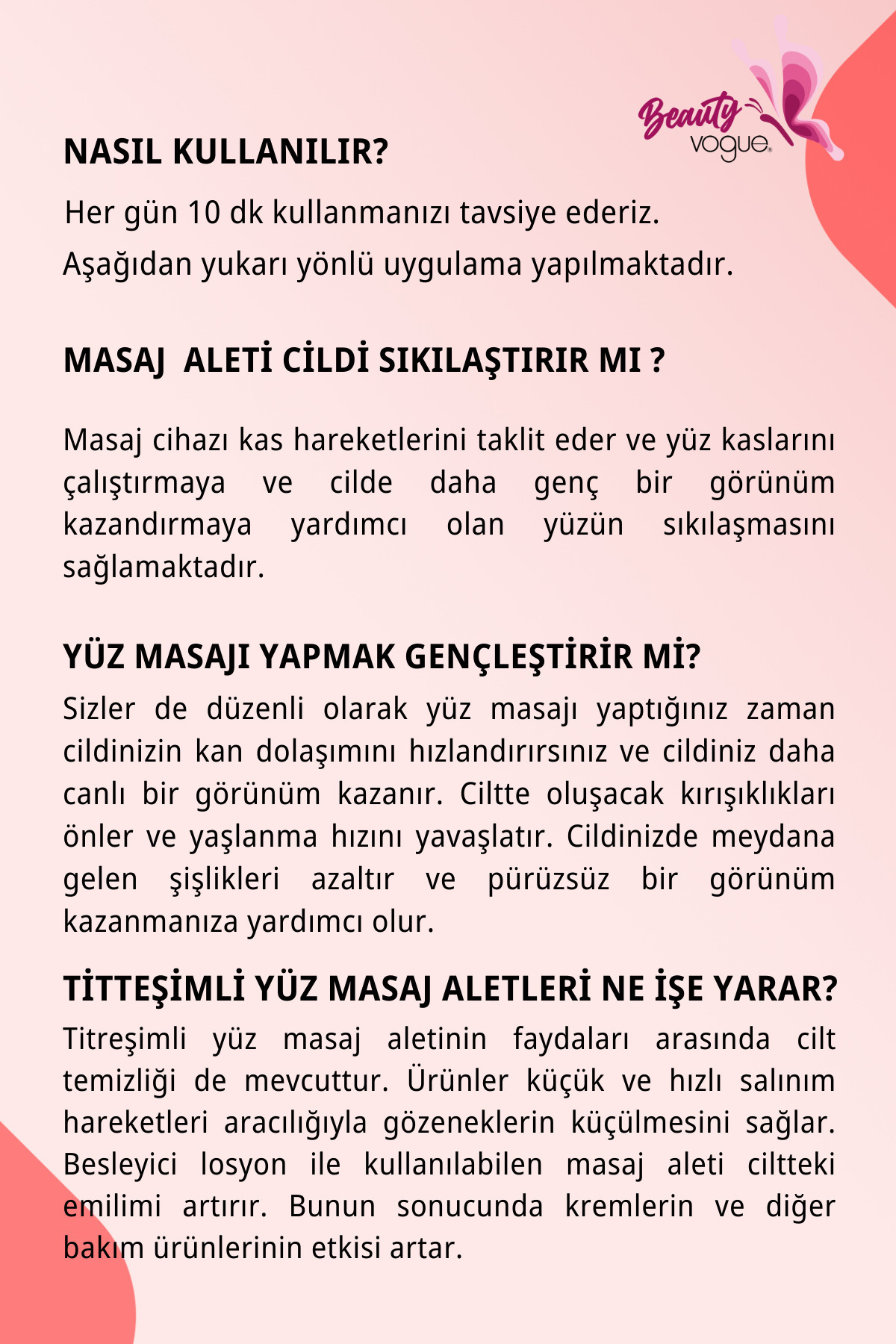 Yüz Boyun Masaj Kırışıklık Karşıtı-giderici Gıdı-sarkma Cilt Bakım Cihazı A Serum Kolojen — قرمز EM4084+A-SRM — تصویر 8 از 8