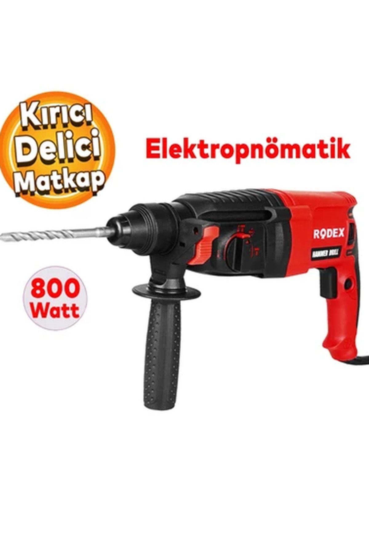 Rodex ELEKTROPNÖMATİK DARBELİ KIRICI VE DELİCİ MATKAP RDX226