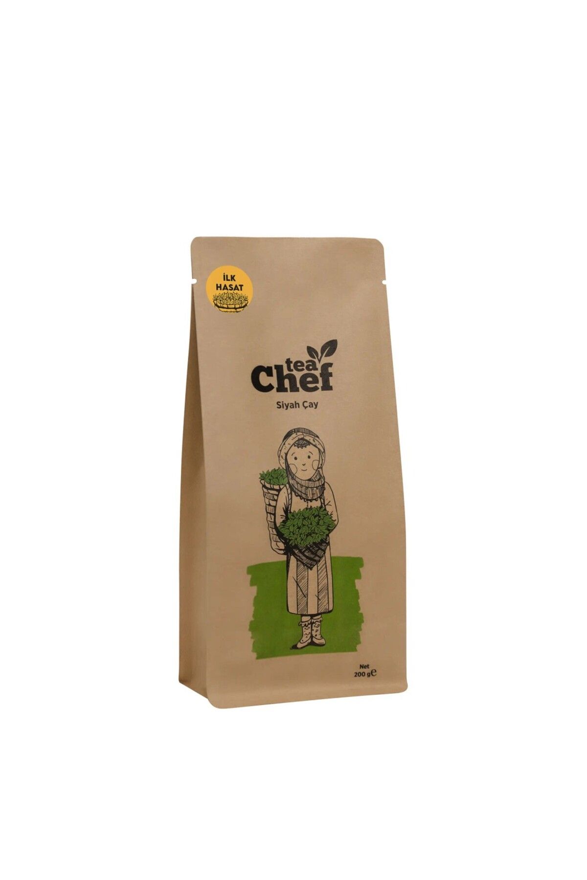 Tea Chef teaChef© İlk Hasat Dökme Siyah Çay - 200 Gr, 5 Adet