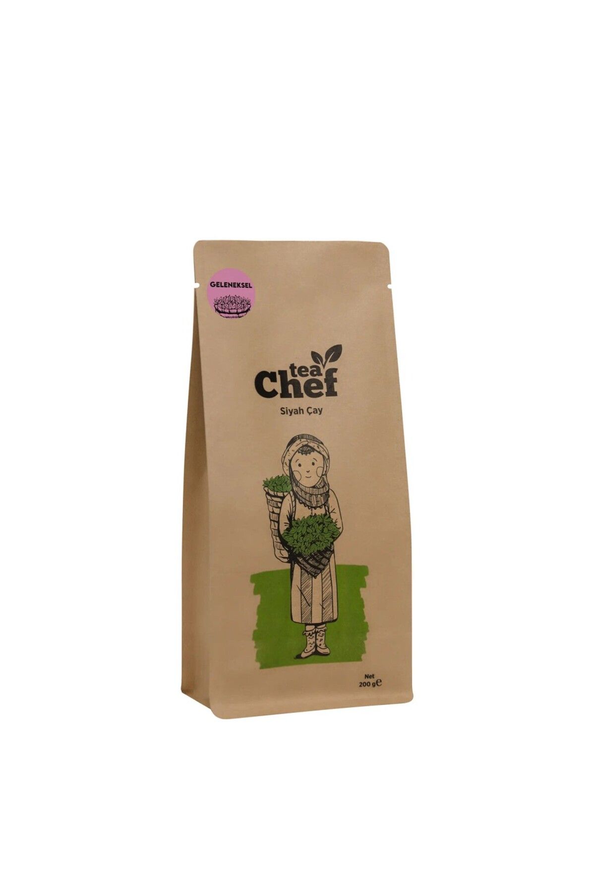 Tea Chef teaChef© Geleneksel Dökme Siyah Çay - 200 Gr, 5 Adet