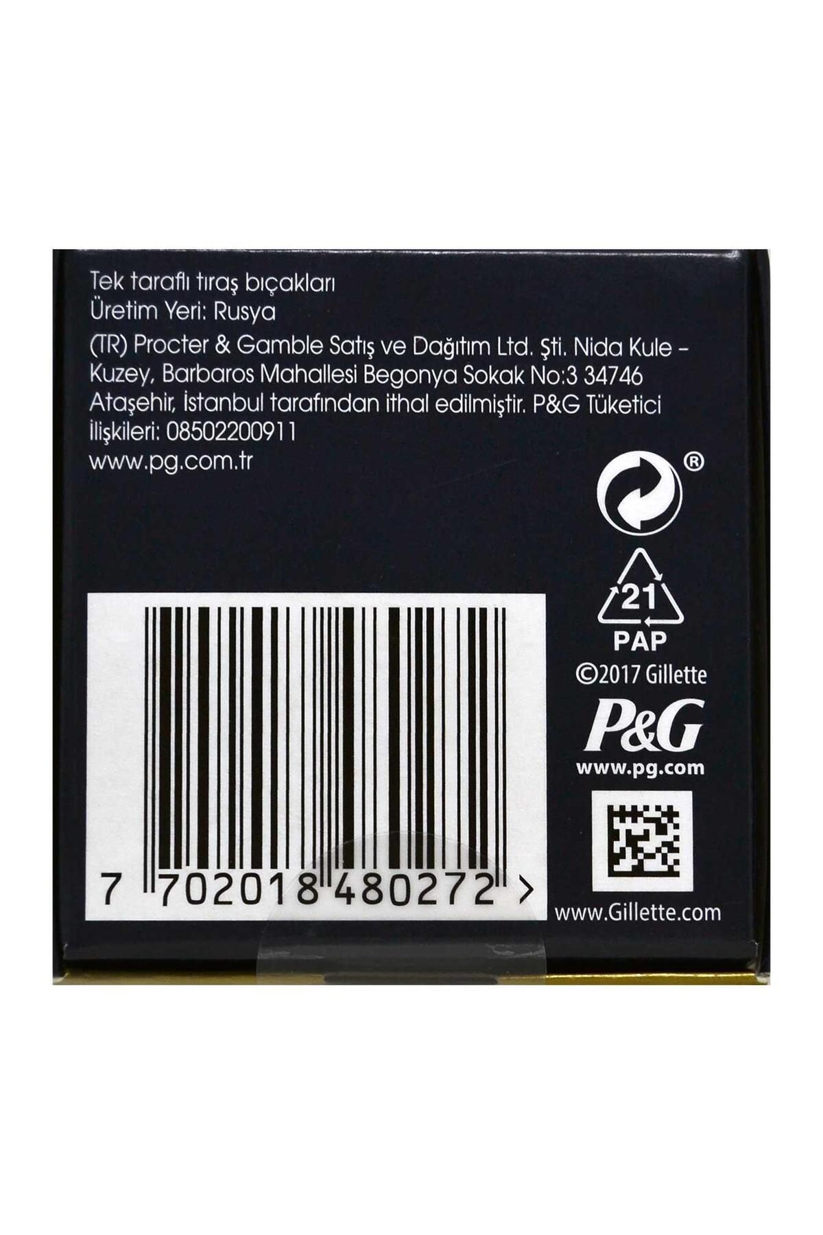 Gillette-Permasharp Half Barber Razor 100 Pieces 2
