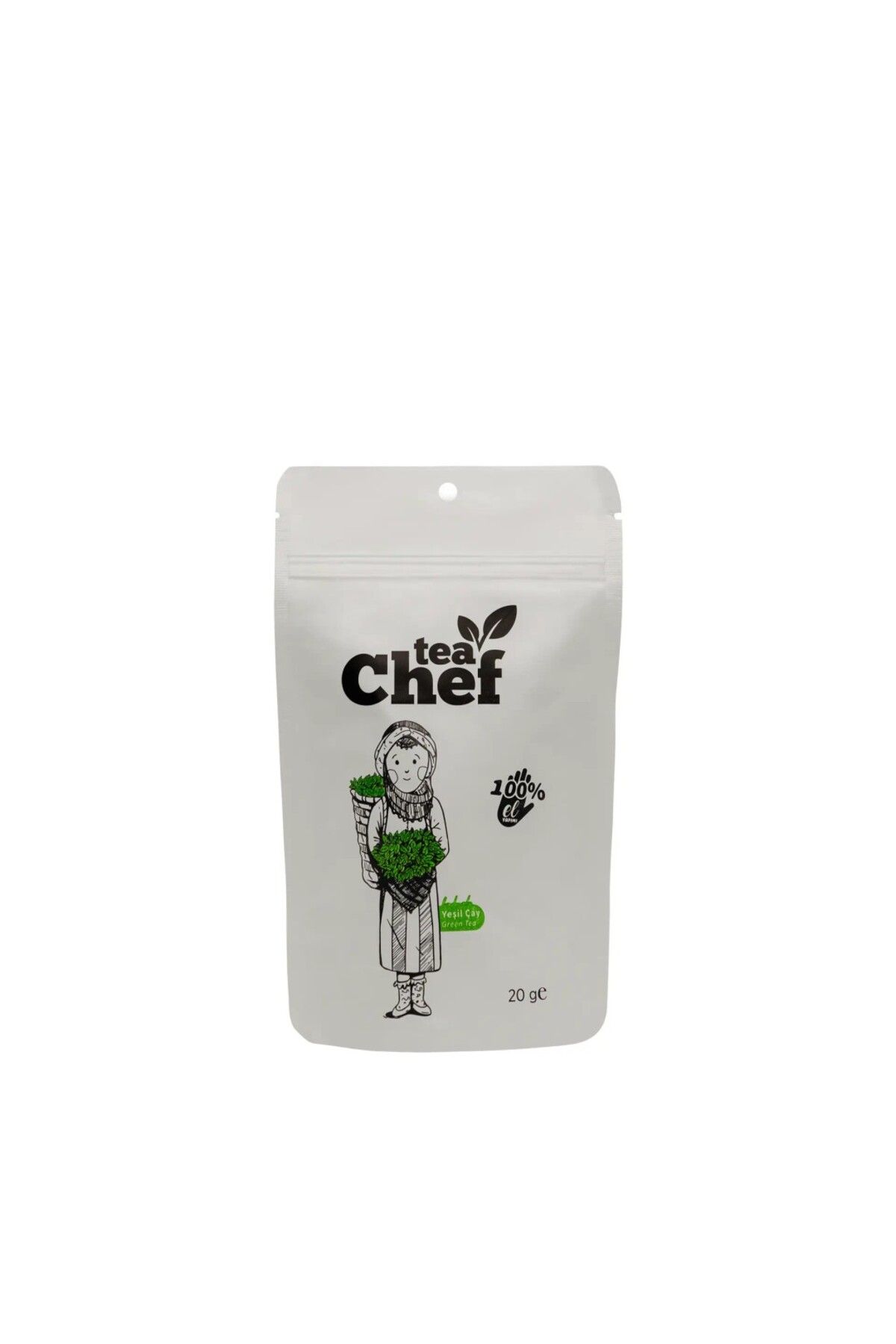 Tea Chef teaChef© El Yapımı Yeşil Çay - 20 Gr, 5 Adet