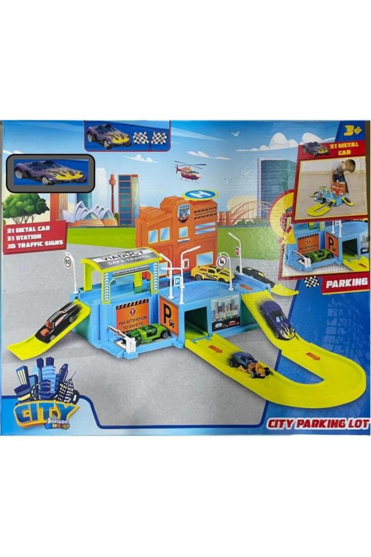Genel Markalar Özka Junior Wheels Garaj Seti Cityparking 2096