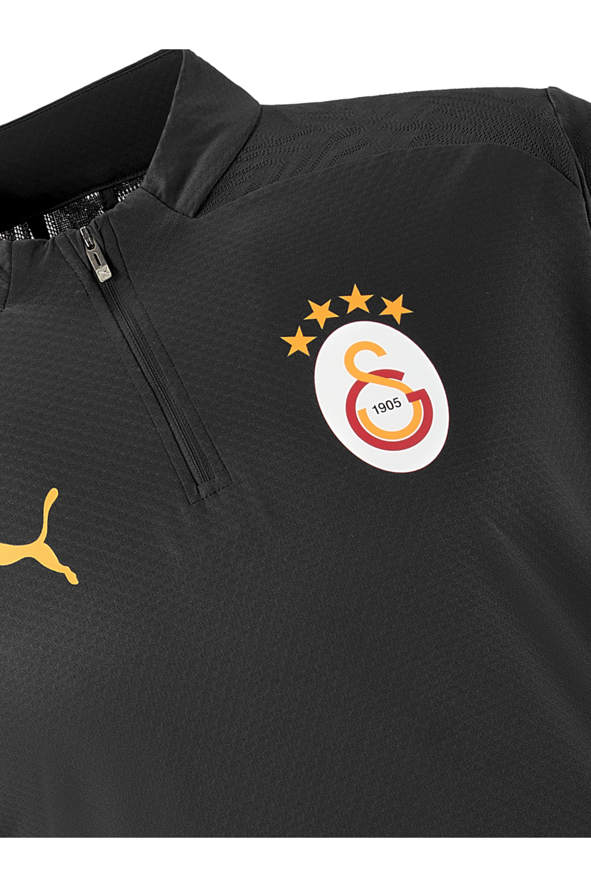 GSStore Galatasaray Puma A Takım 1/4 Fermuarlı Uzun Kollu Antrenman Üst 77967603 görsel 2