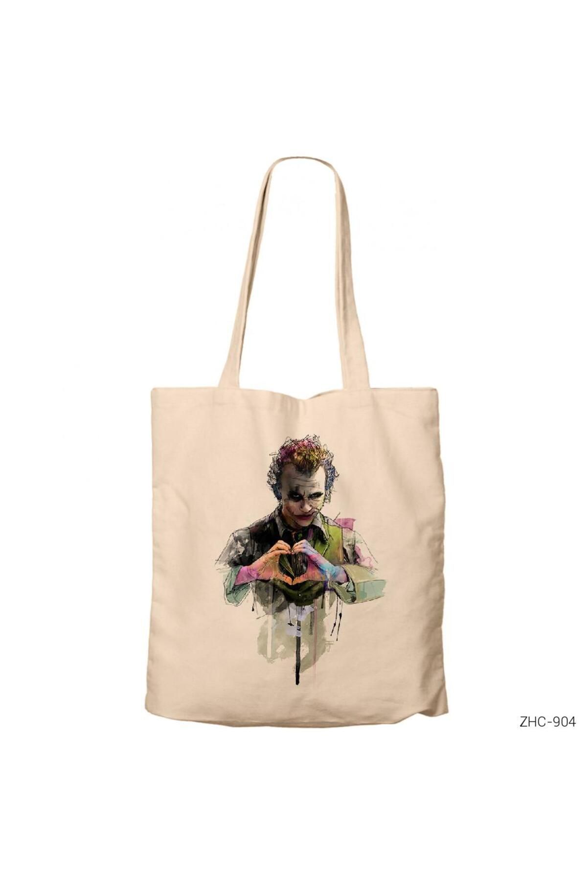 Z zepplin Joker Paint Hearth Krem Kanvas Bez Çanta