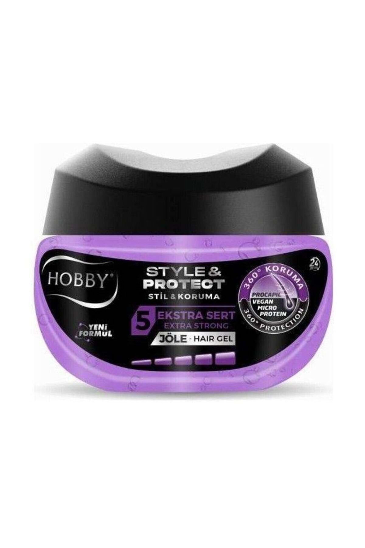 Hobby Style Protect Ekstra Sert Tutuş Saç Jölesi 250ml