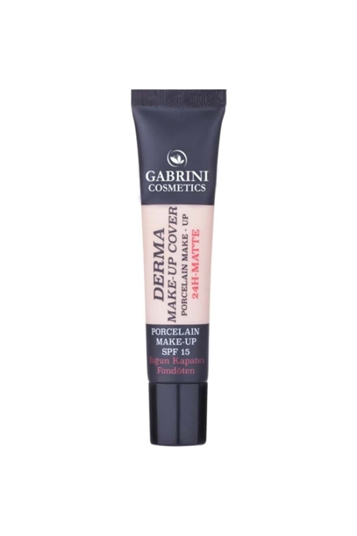 Gabrini Fondöten - Derma Make-up Cover Foundation 101 8696814078513-1