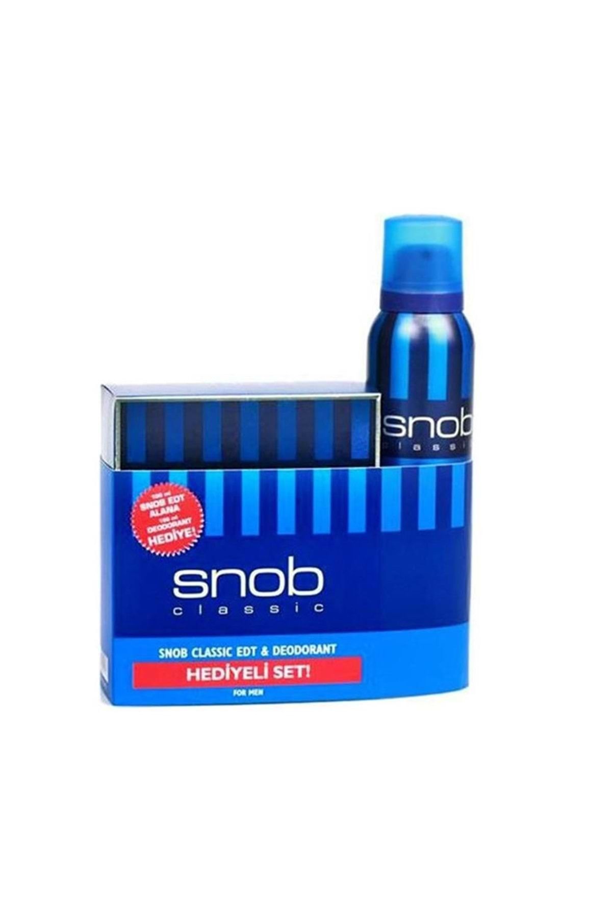 Snob Classic Edt Deodorant 150 ml Set