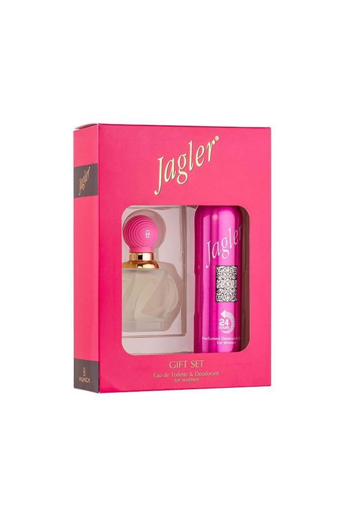 Jagler Edt 60ml Kadın Parfümü 150ml Deodorant Set