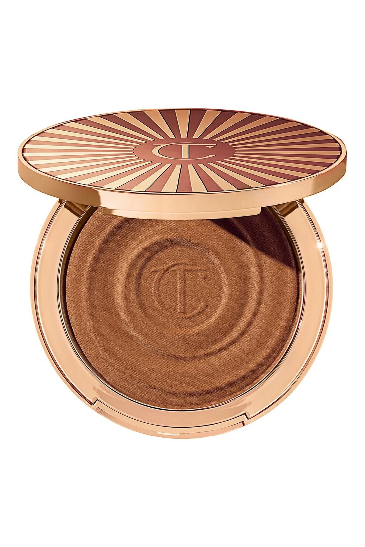 charlotte tilbury Hyaluronik Asit ve D3 Vitamin İçerikli Nemlendirici Bronzlaştırıcı Pudra 21 gr - MEDİUM CTılbury78