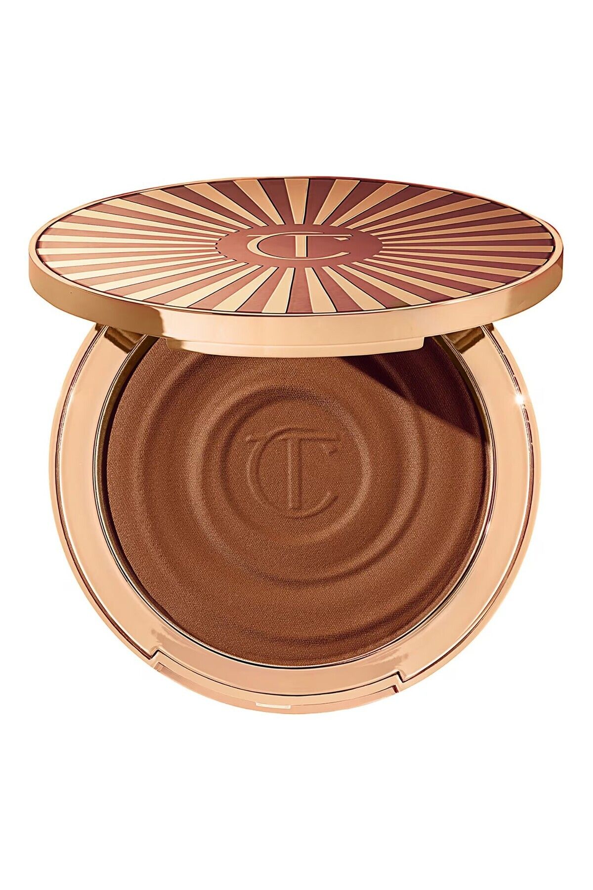 charlotte tilbury Hyaluronik Asit ve D3 Vitamin İçerikli Nemlendirici Bronzlaştırıcı Pudra 21 gr - TAN CTılbury79