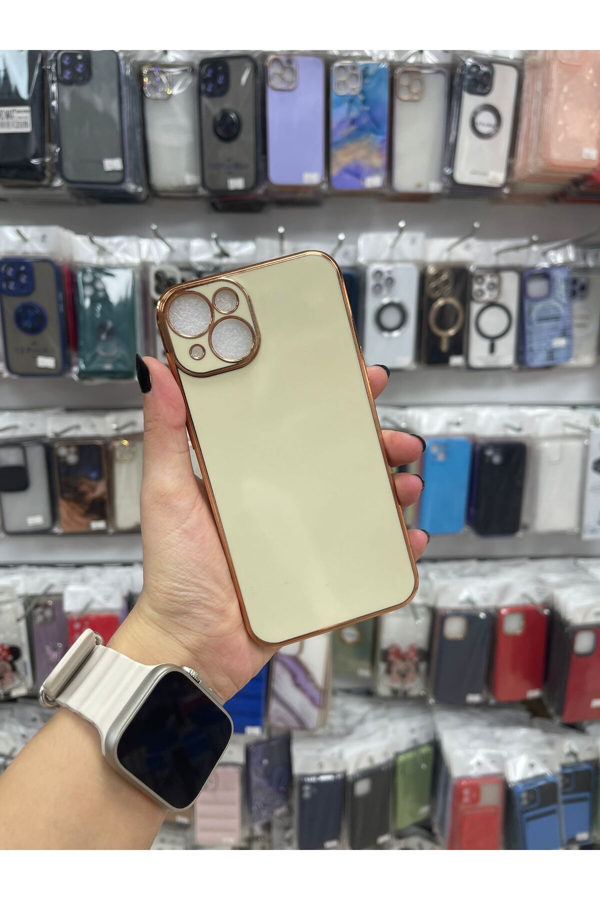 TECNOTREND Apple İphone 13 Uyumlu Bark Kapak