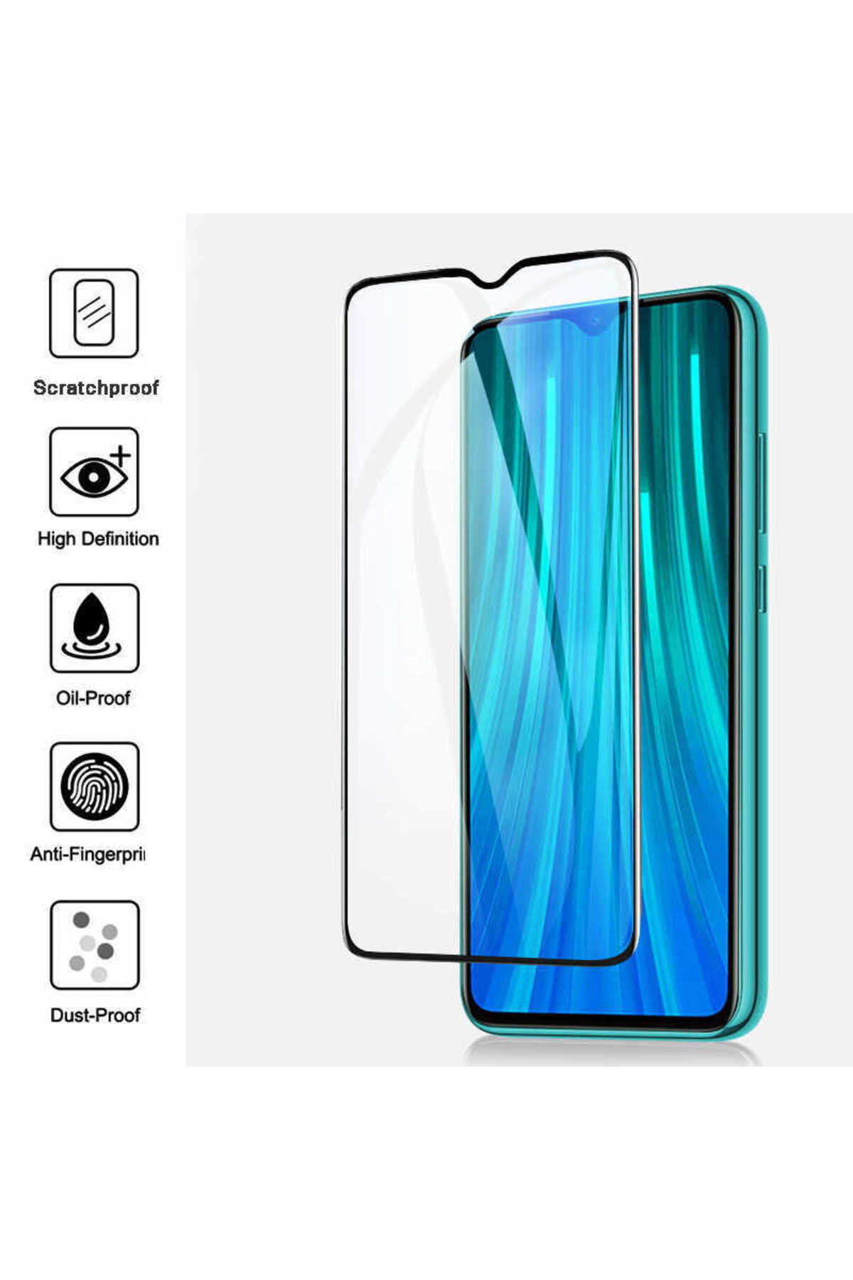 zore-Zore Edges Broken Resistant Glass Screen Protector Compatible with Realme C15 2