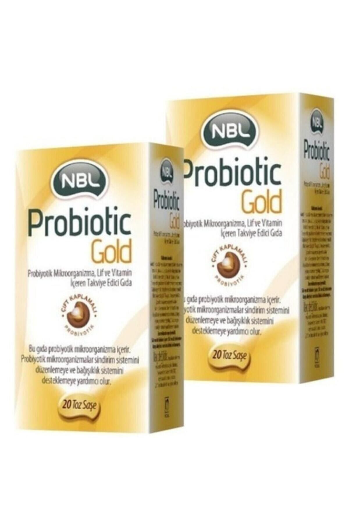 NBL Probiotic Gold 20 Stick Saşe 2'li Avantaj Paket