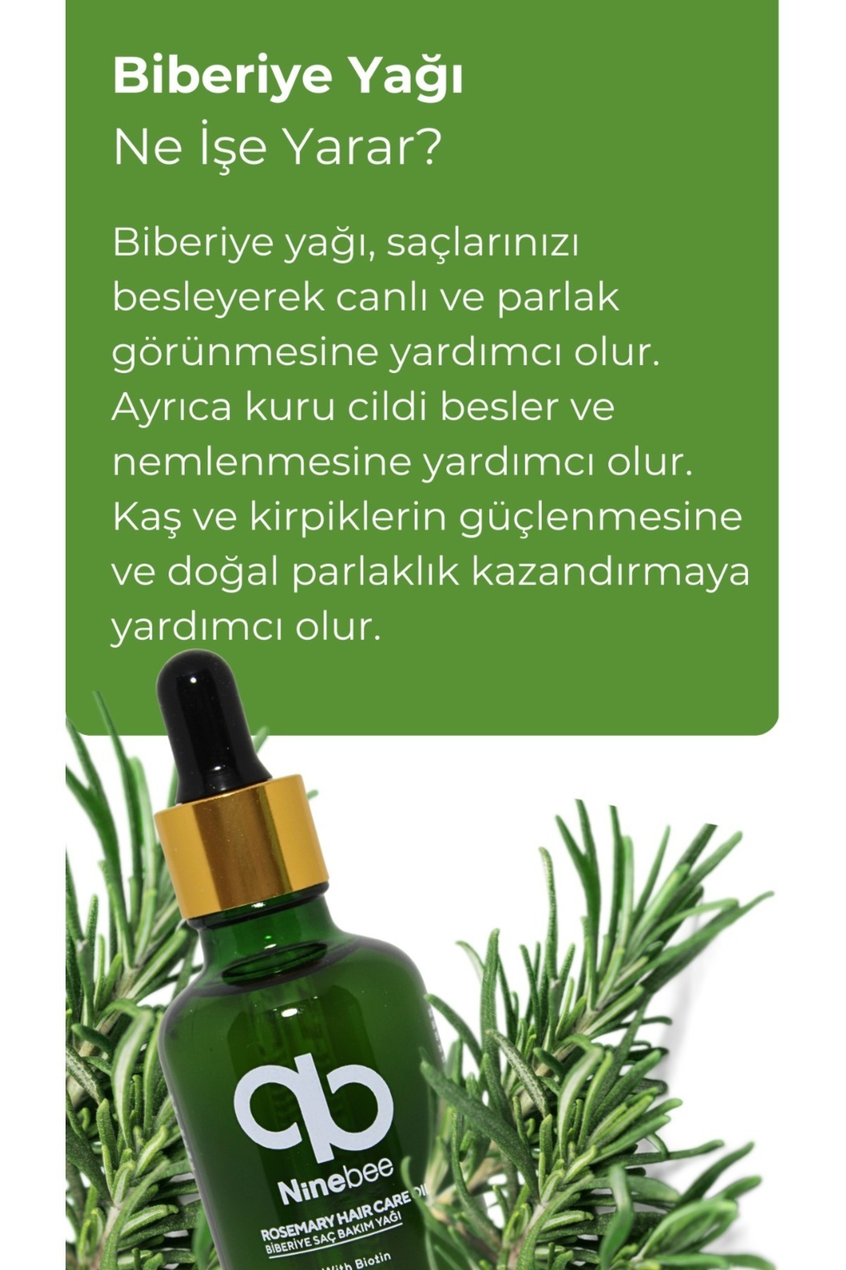 Biberiye Yağı Complexi Saç Dökülmesi Ve Yıpranmış Saçlar Için Hızlı Saç Uzatan Biotinli Saç Bakımı — 2 — تصویر 2 از 7