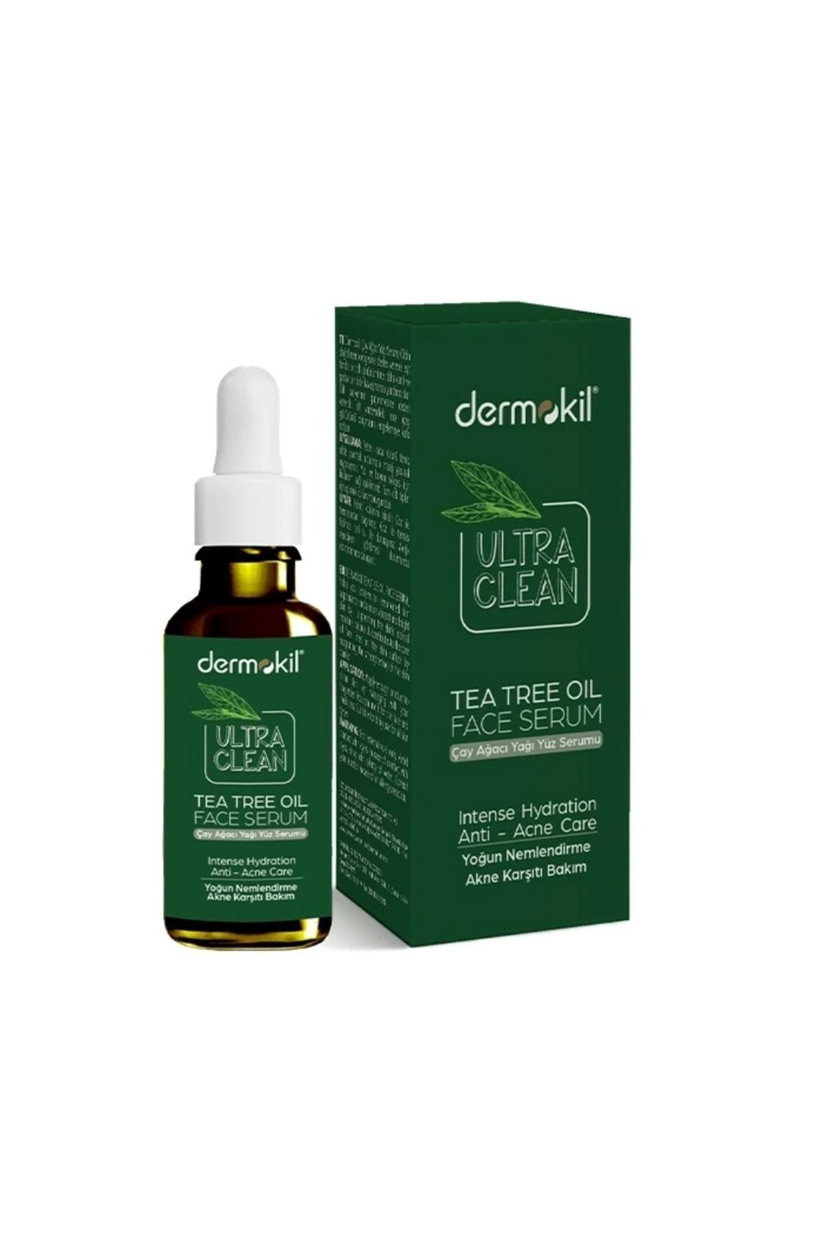 Dermokil سرم صورت روغن درخت چای ۳۰ میلی‌لیتر — 33333