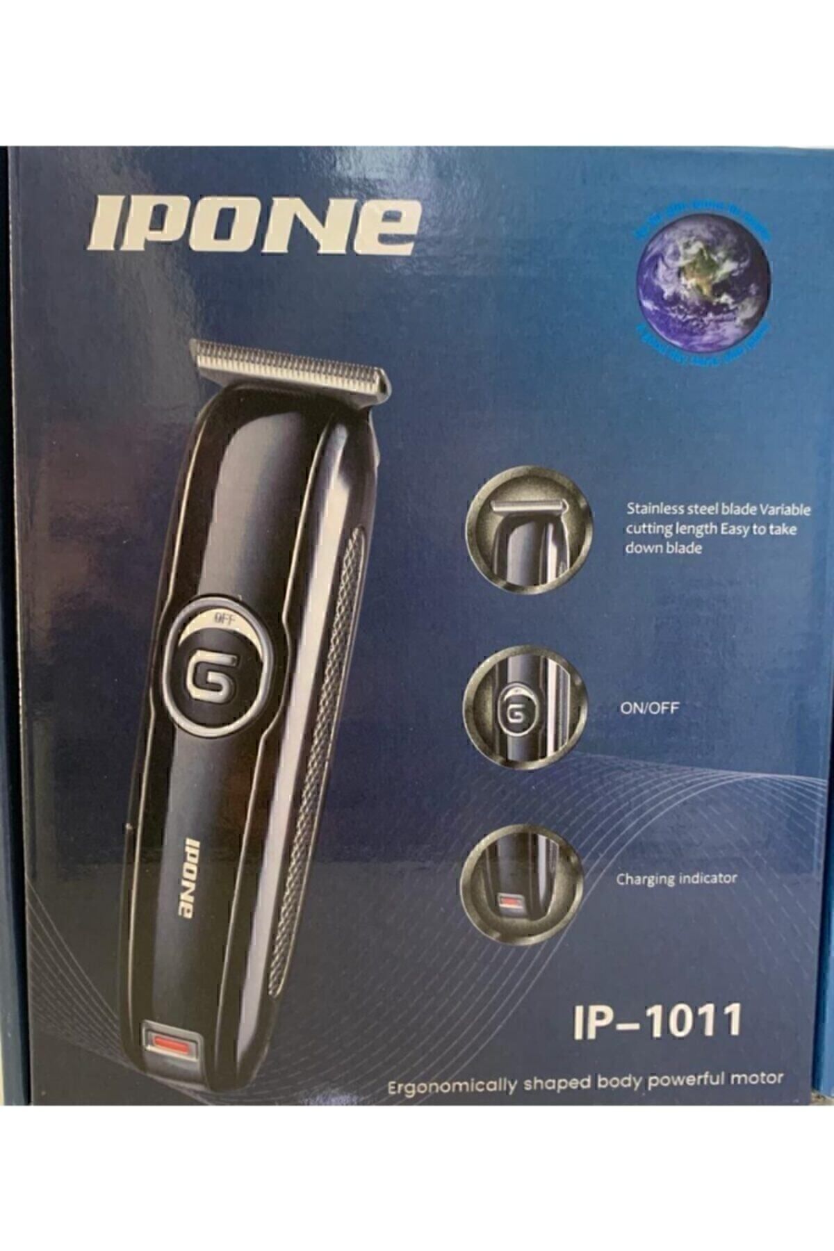 Ipone 1011 Lazer Öncesi Sakal Vücut Ense Çizim Kişisel Bakım Aletleri Sıfıra Yakın Tıraş Makinesi-5