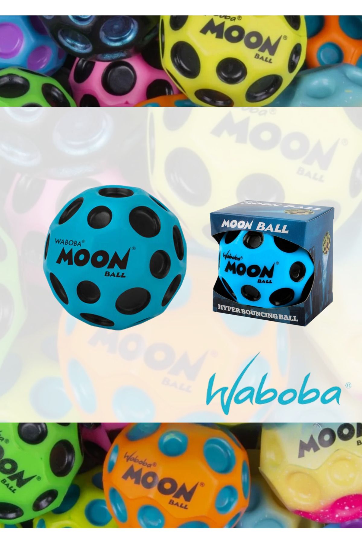 Waboba Moon Ball-Mavi