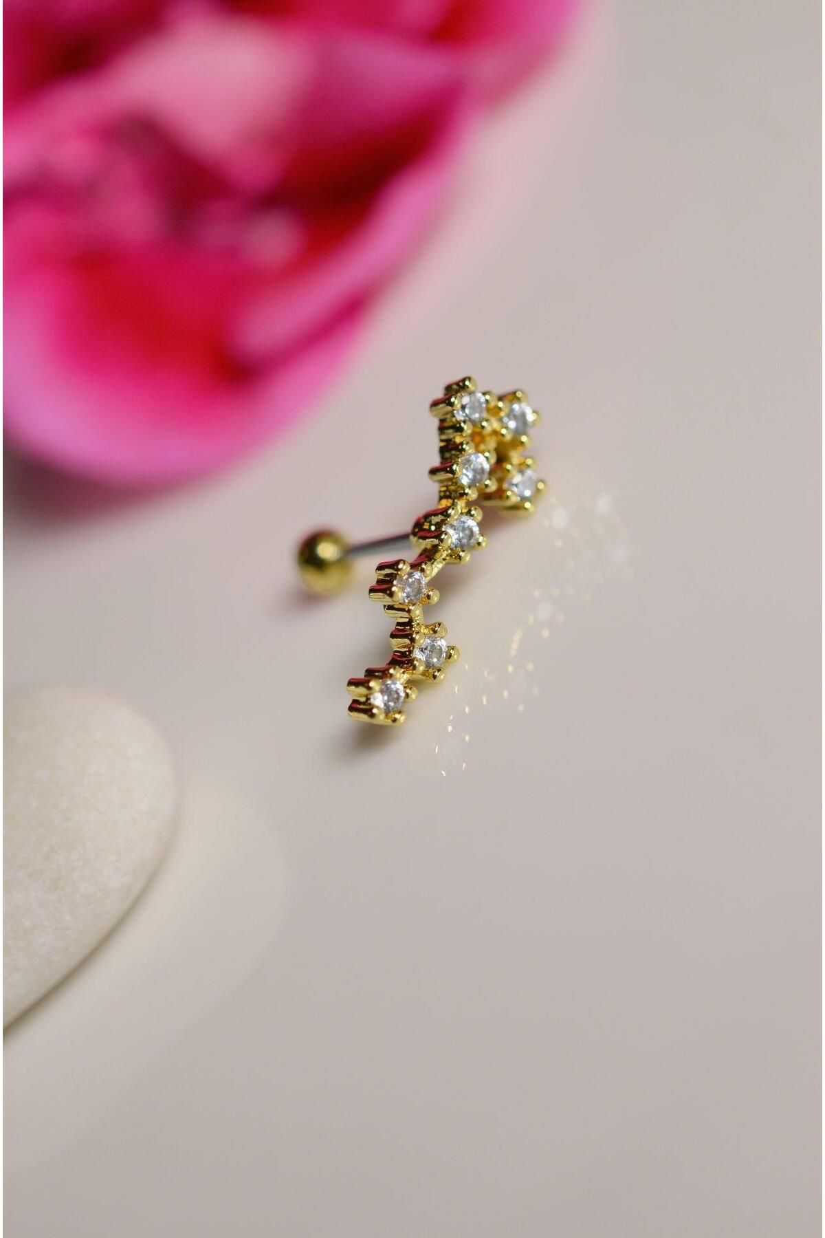 Sacce Scarves&Accessories-Scorpio Earring Constellation Piercing Gold Scorpio 2