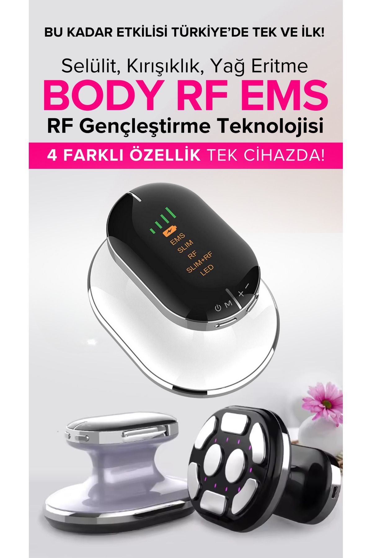 hıpno cosmetıc Hipno Ems Rf Zayıflma Selülit Masaj Ve Sıkılaştırma Cihazı